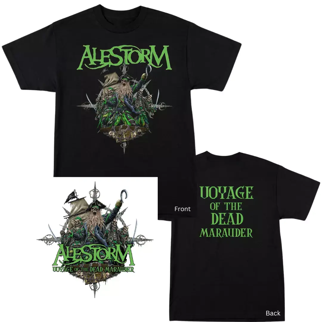ALESTORM - Voyage Of The Dead Marauder EP · DIGISLEEVE CD+T-SHIRT BUNDLE (Pirate Metal CDs)