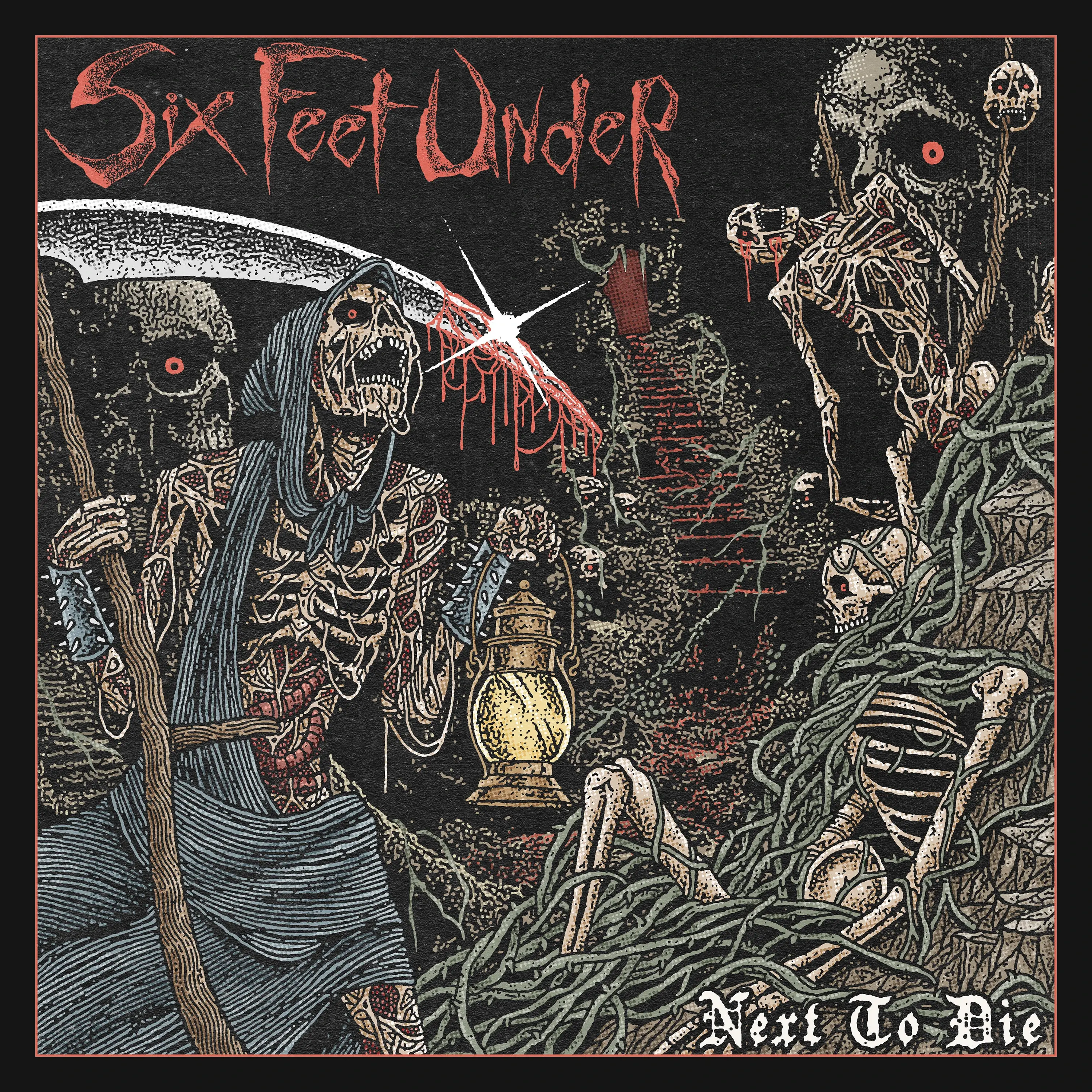SIX FEET UNDER · Next To Die | BLACK LP (Death Metal Vinyl) · Picture 1