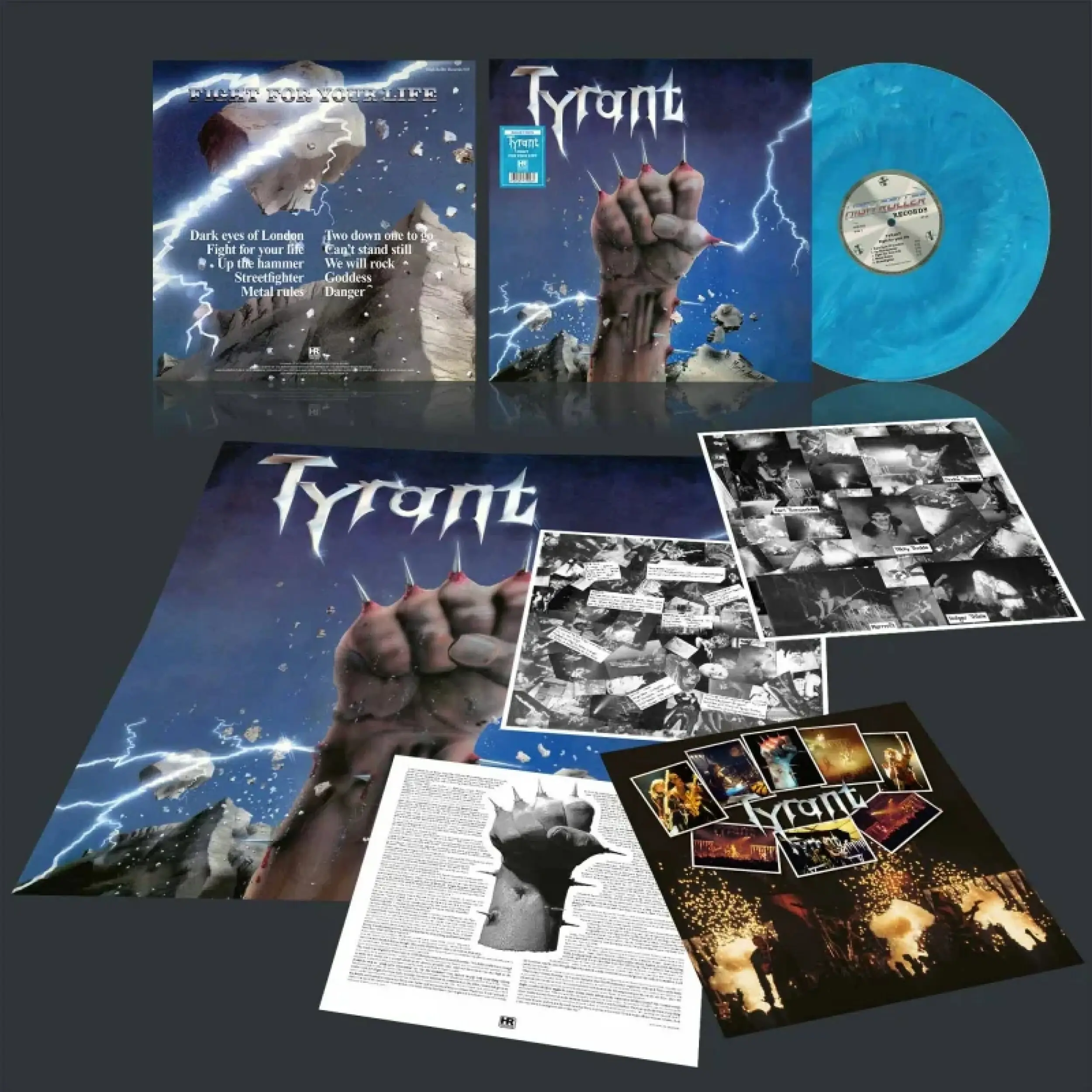 TYRANT - Fight For Your Life · GALAXY LP (Heavy Metal Vinyl)
