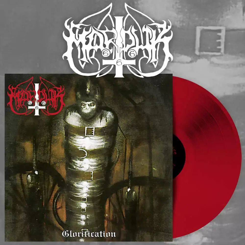 MARDUK - Glorification · BLOOD RED LP