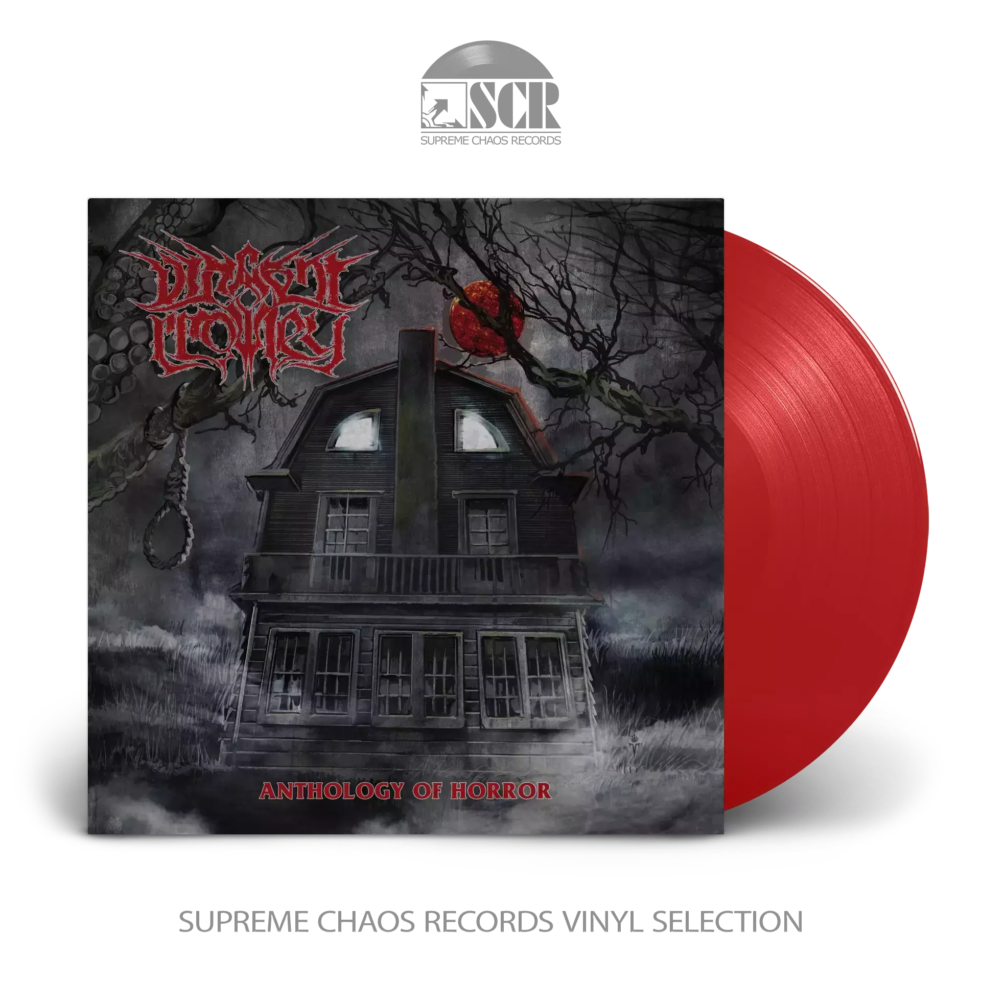 VINCENT CROWLEY · Anthology Of Horror | RED LP (Death Metal Vinyl)