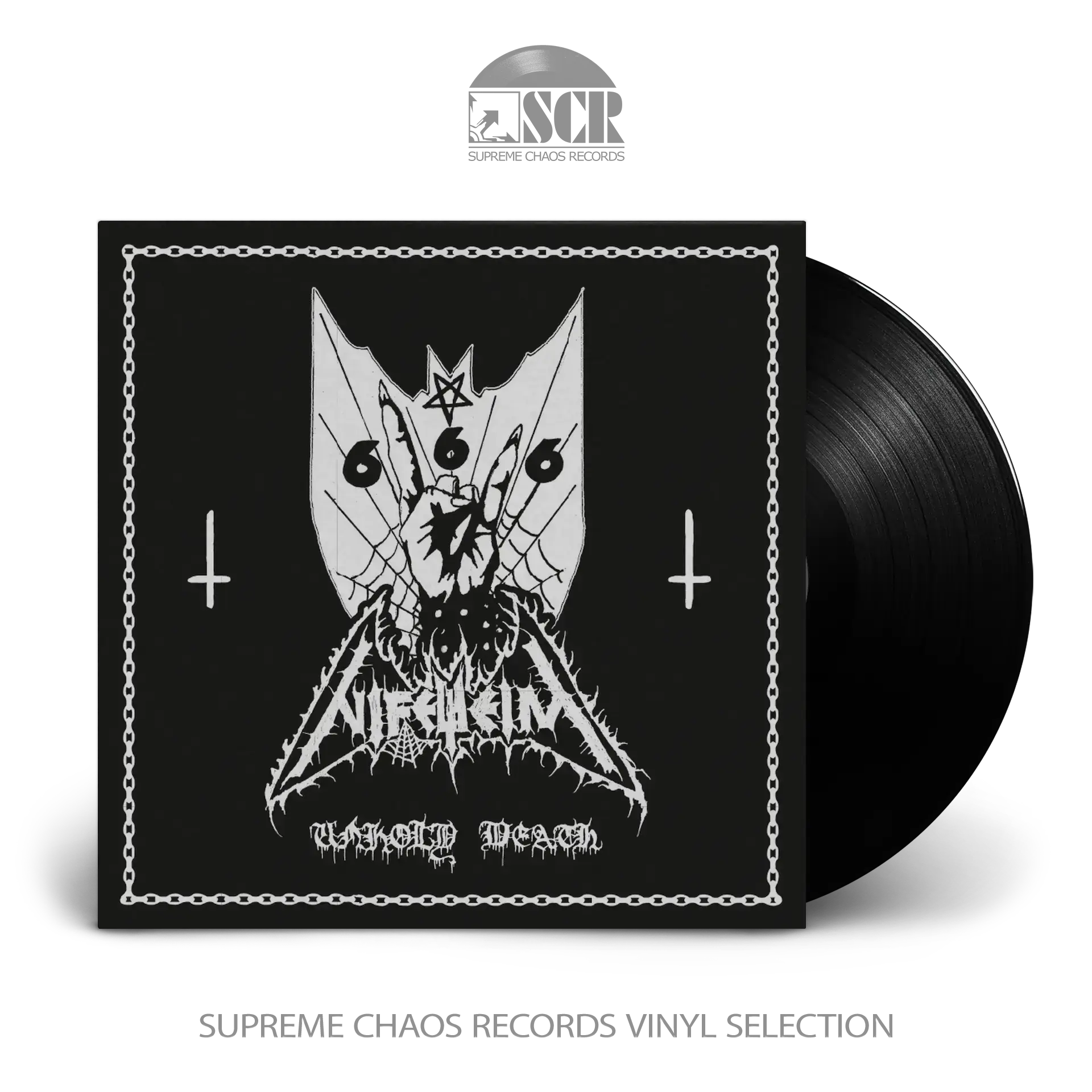 NIFELHEIM · Unholy Death (Re-Release) | BLACK LP (Black Metal Vinyl)