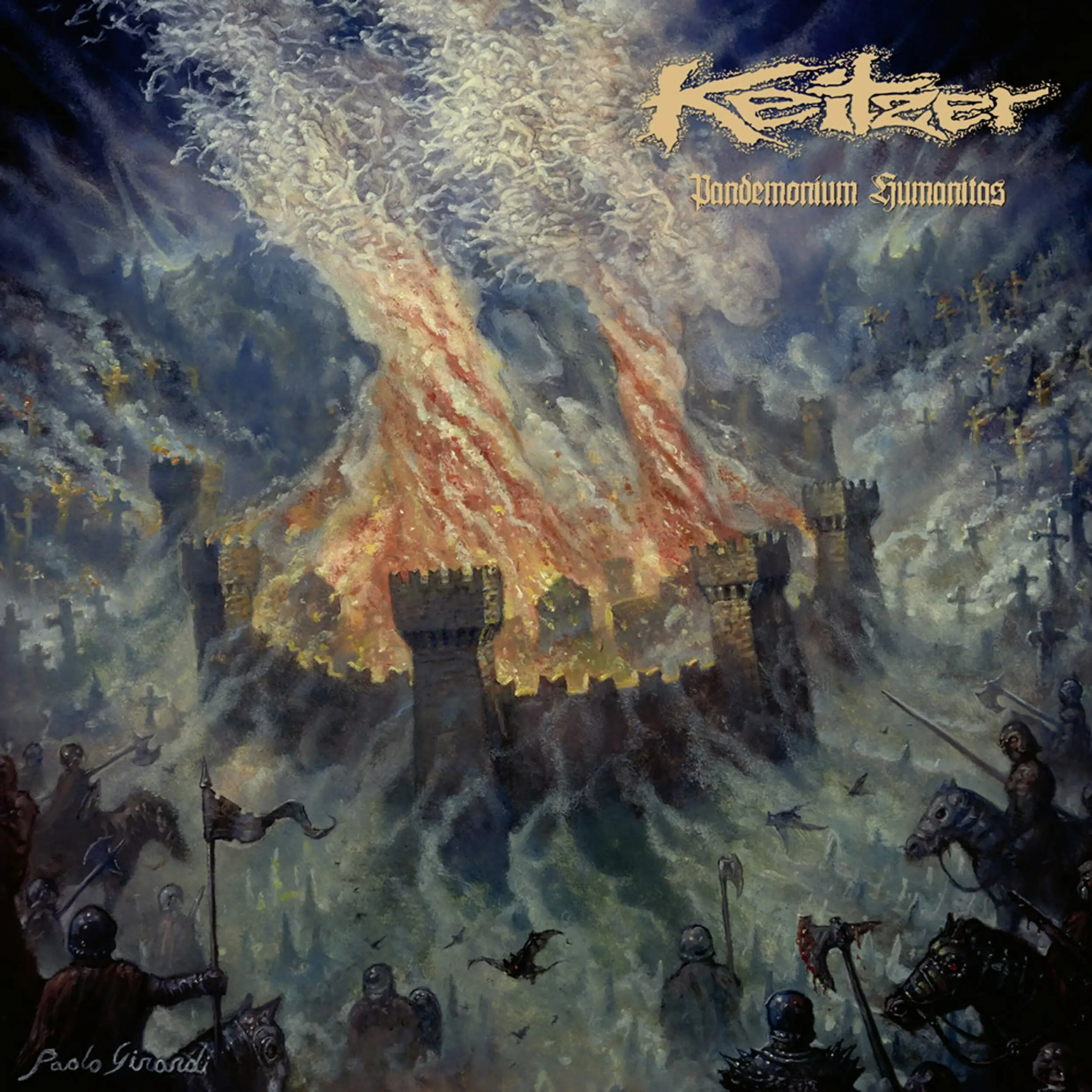 KEITZER · Pandemonium Humanitas | BLACK LP · Picture 1 KEITZER · Pandemonium Humanitas | BLACK LP (Death Metal Vinyl) · Picture 1