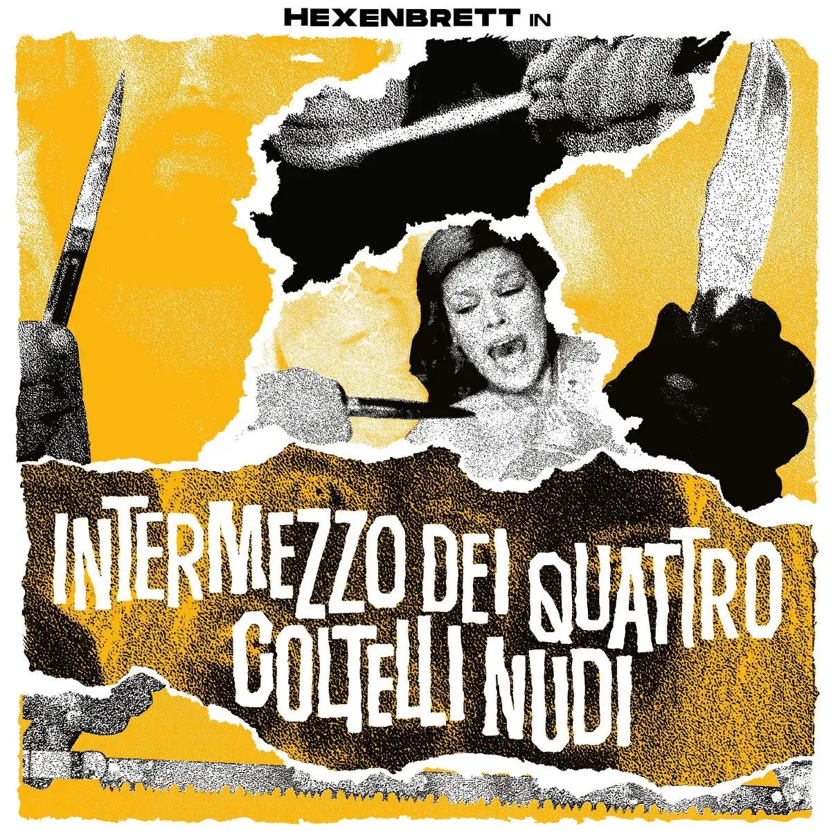 HEXENBRETT · Intermezzo dei quattro coltelli nudi | BLACK LP (Heavy Metal/Occult Rock Vinyl) · Picture 1