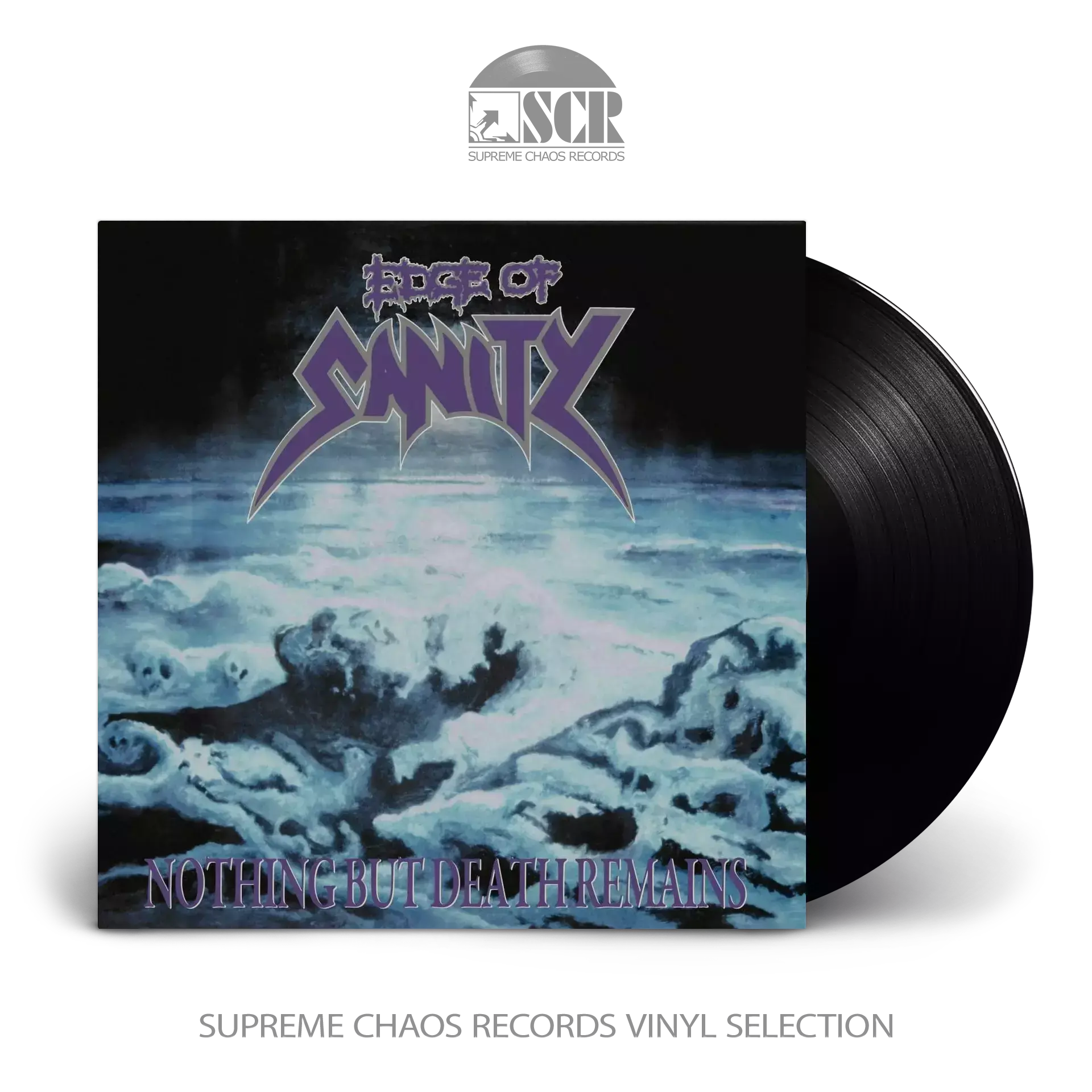 EDGE OF SANITY - Nothing But Death Remains (Re-issue 2024) · BLACK LP