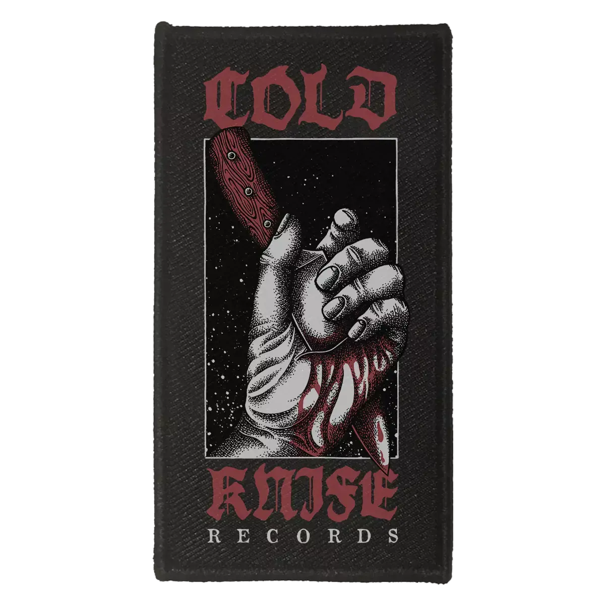 COLD KNIFE RECORDS · Rectangular Logo Patch | PATCH COLD KNIFE RECORDS · Rectangular Logo Patch | PATCH (Heavy Metal Others)