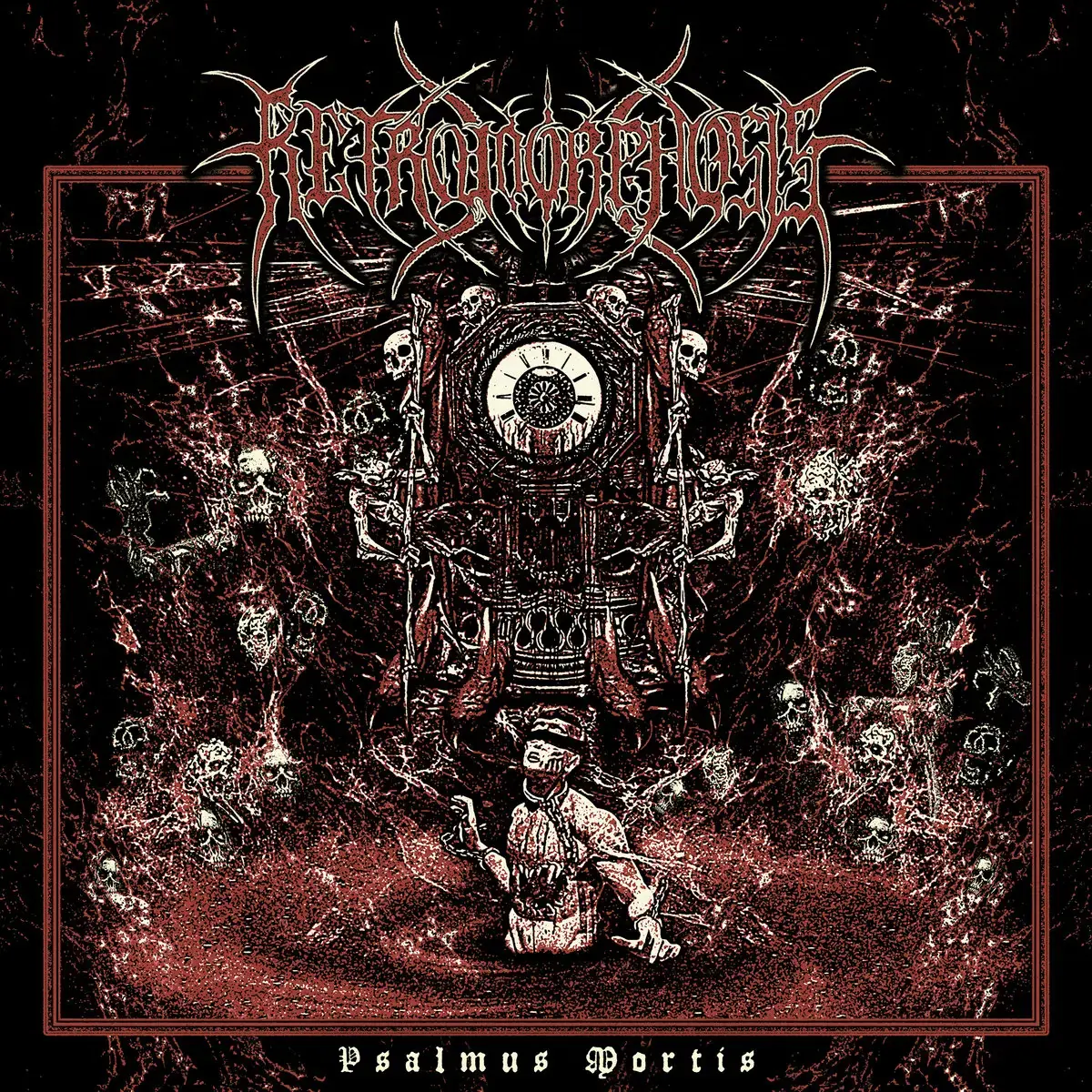 RETROMORPHOSIS · Psalmus Mortis | LIME/BLACK MARBLED LP (Death Metal/Progressive Metal/Technical Death Meta Vinyl) · Picture 1