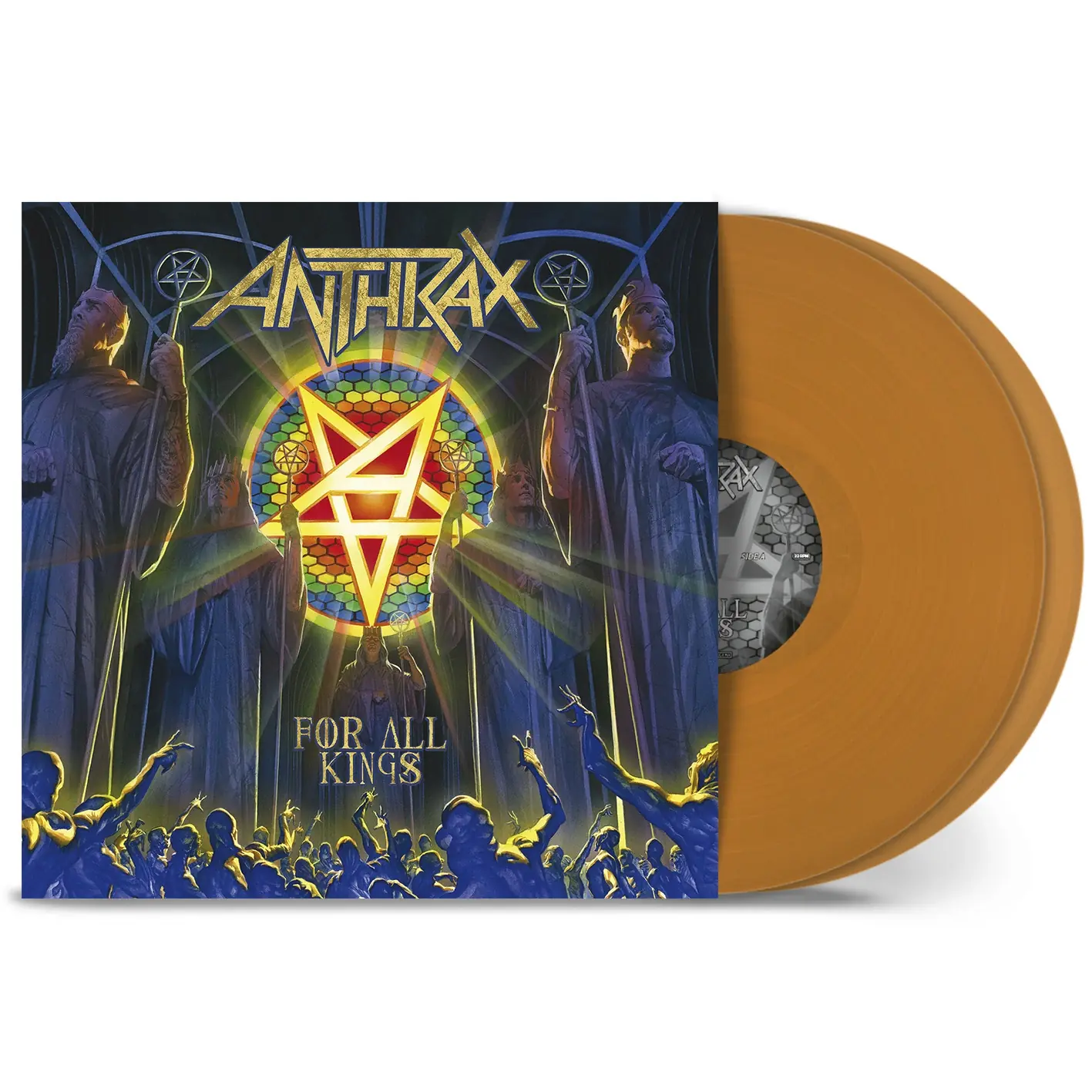 ANTHRAX - For All Kings · TRANSPARENT ORANGE DLP