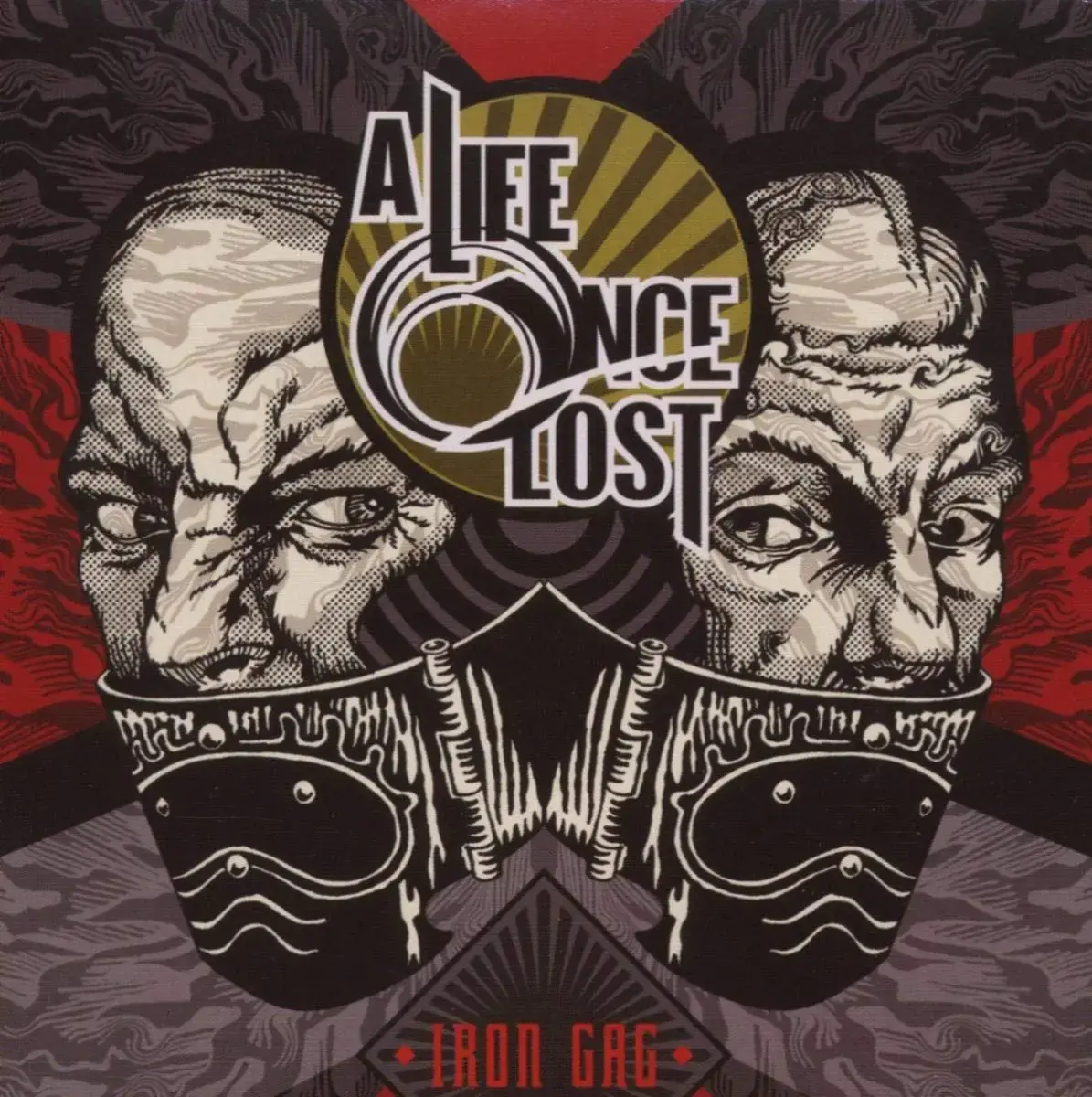 A LIFE ONCE LOST · Iron Gag (B-Stock) | SPLATTER LP (Sludge Vinyl) · Picture 1