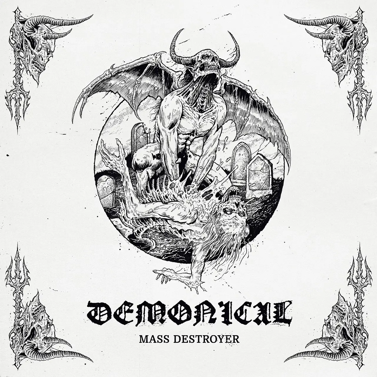 DEMONICAL - Mass Destroyer · DIGIPAK CD (Death Metal CDs)