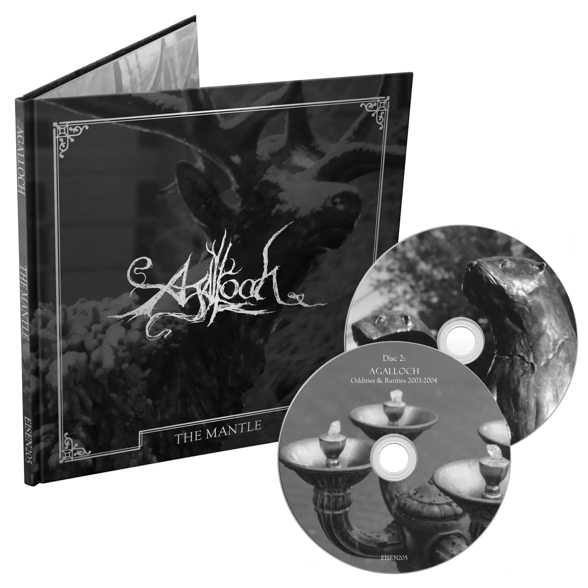 AGALLOCH - The Mantle · DELUXE HARDCOVER BOOK 2CD AGALLOCH - The Mantle · DELUXE HARDCOVER BOOK 2CD (Doom Metal/Black Metal CDs)