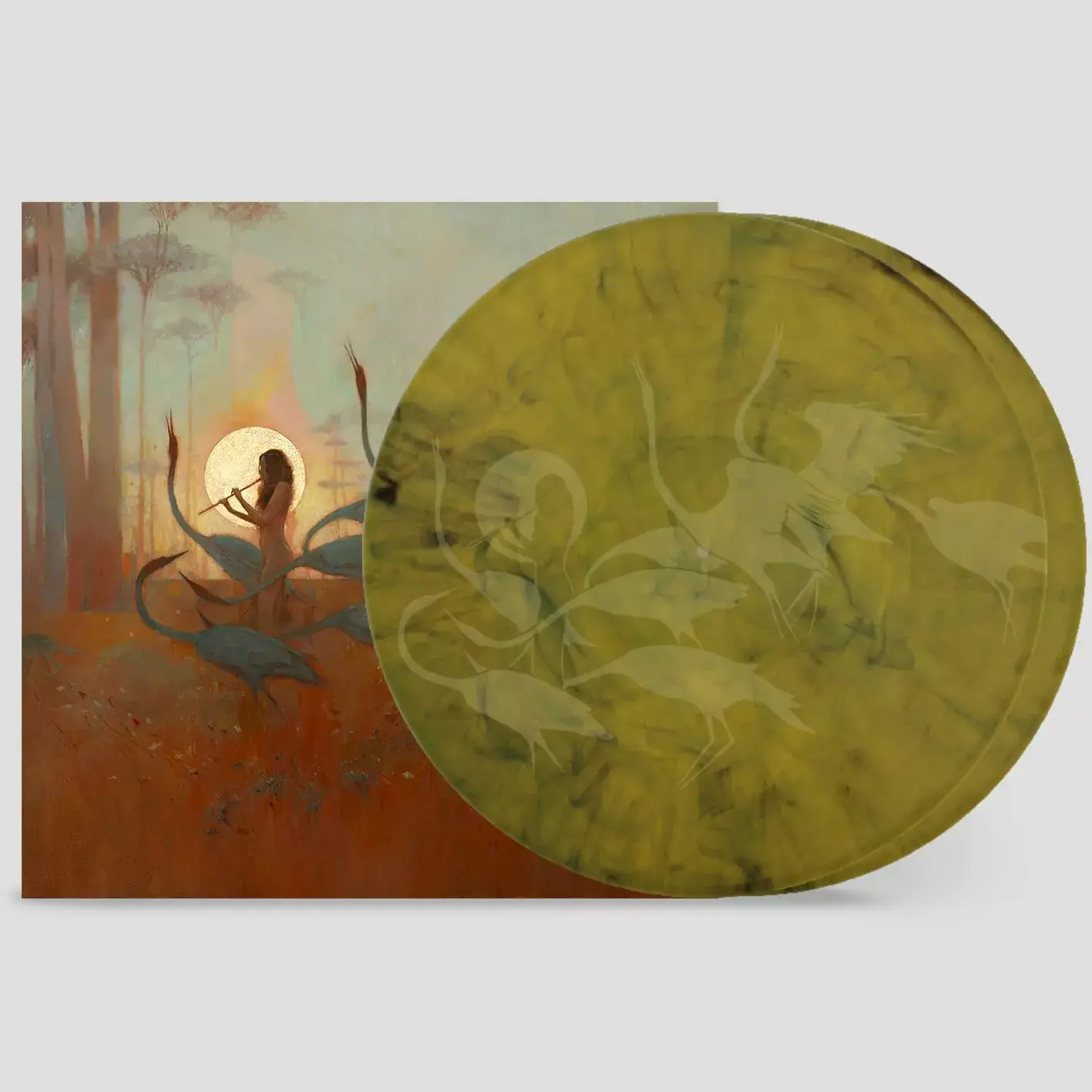 ALCEST - Les Chants De l'Aurore · BLACK/YELLOW MARBLED DLP