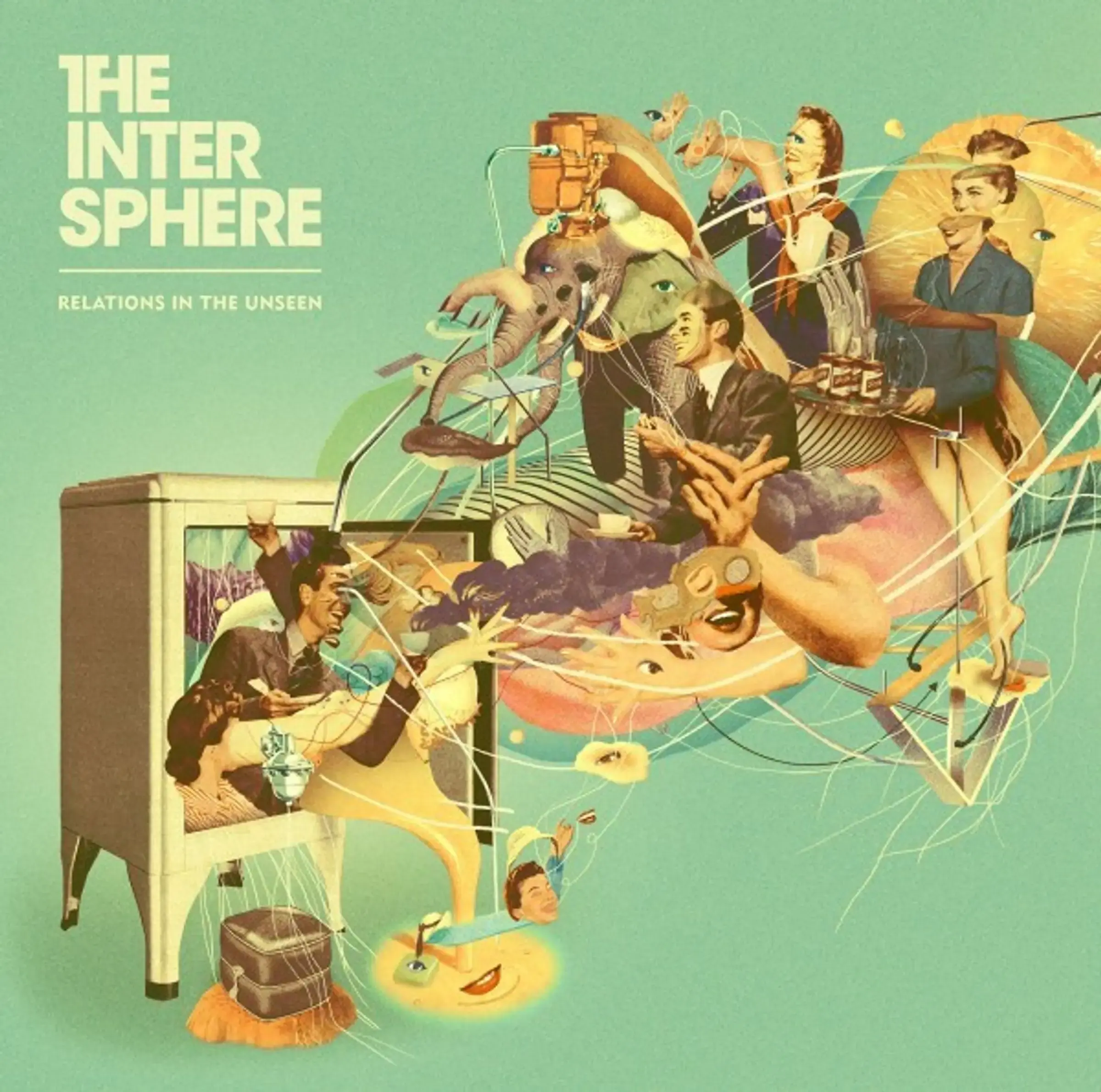 THE INTERSPHERE · Relations In The Unseen | BLACK 2LP (Progressive Rock Vinyl) · Picture 1