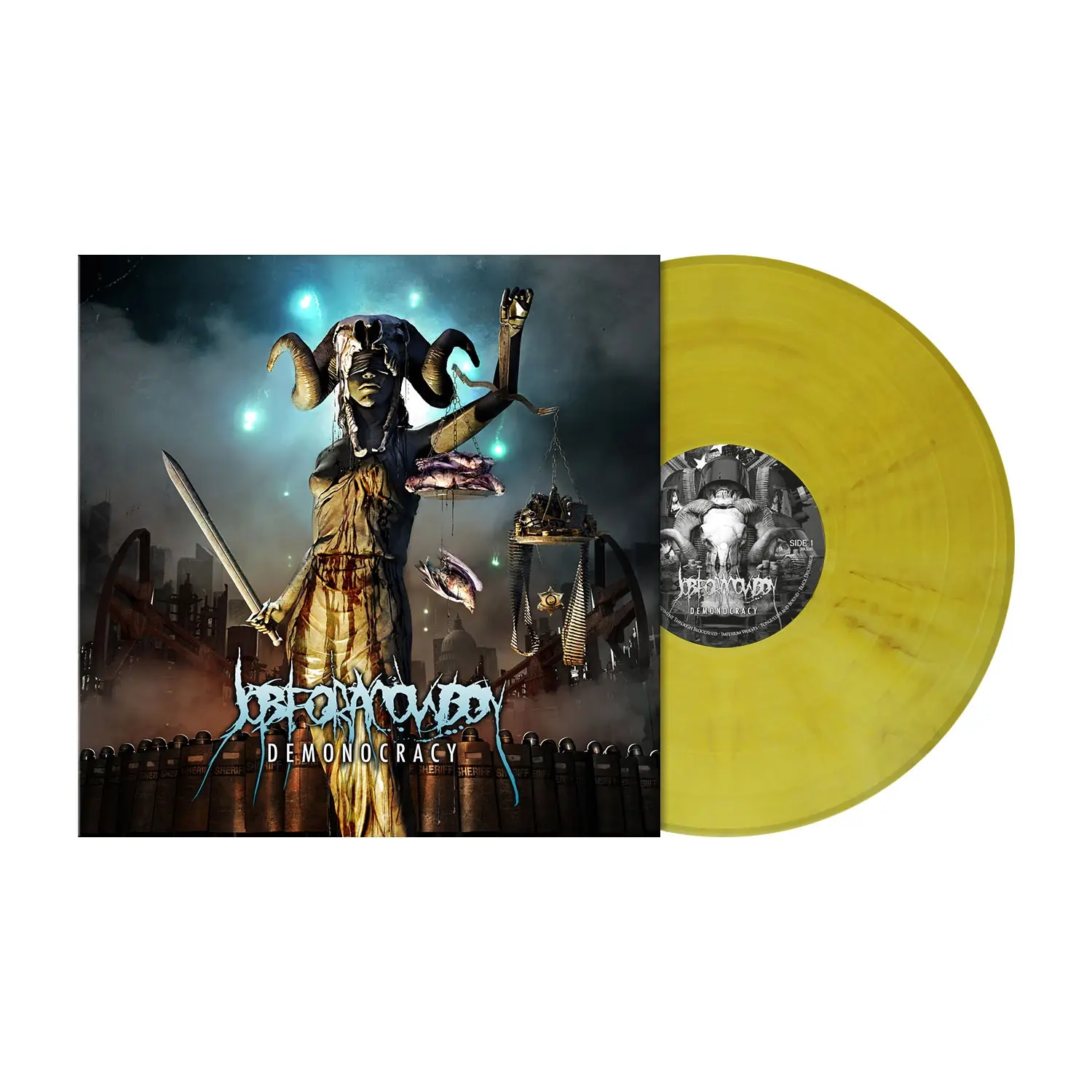 JOB FOR A COWBOY - Demonocracy · CLEAR/YELLOW MARBLED LP