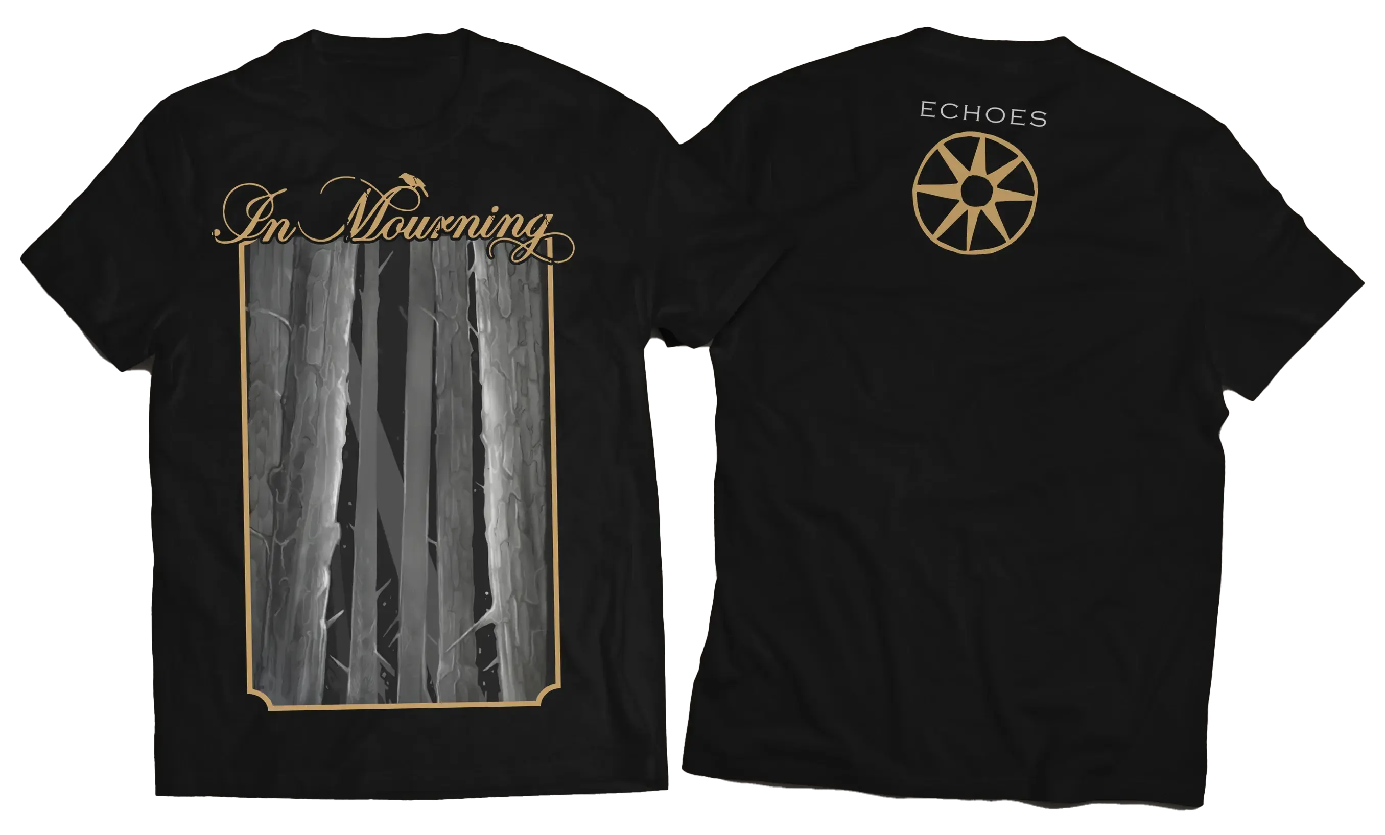 IN MOURNING - Echoes · T-SHIRT IN MOURNING - Echoes · T-SHIRT (Death Metal/Doom Metal/Progressive Metal Clothes)