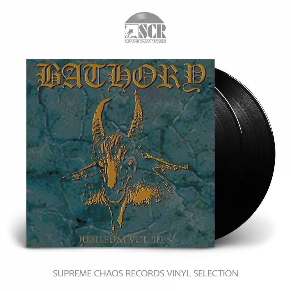 BATHORY · Jubileum Vol. III | BLACK 2LP BATHORY · Jubileum Vol. III | BLACK 2LP (Black Metal Vinyl)
