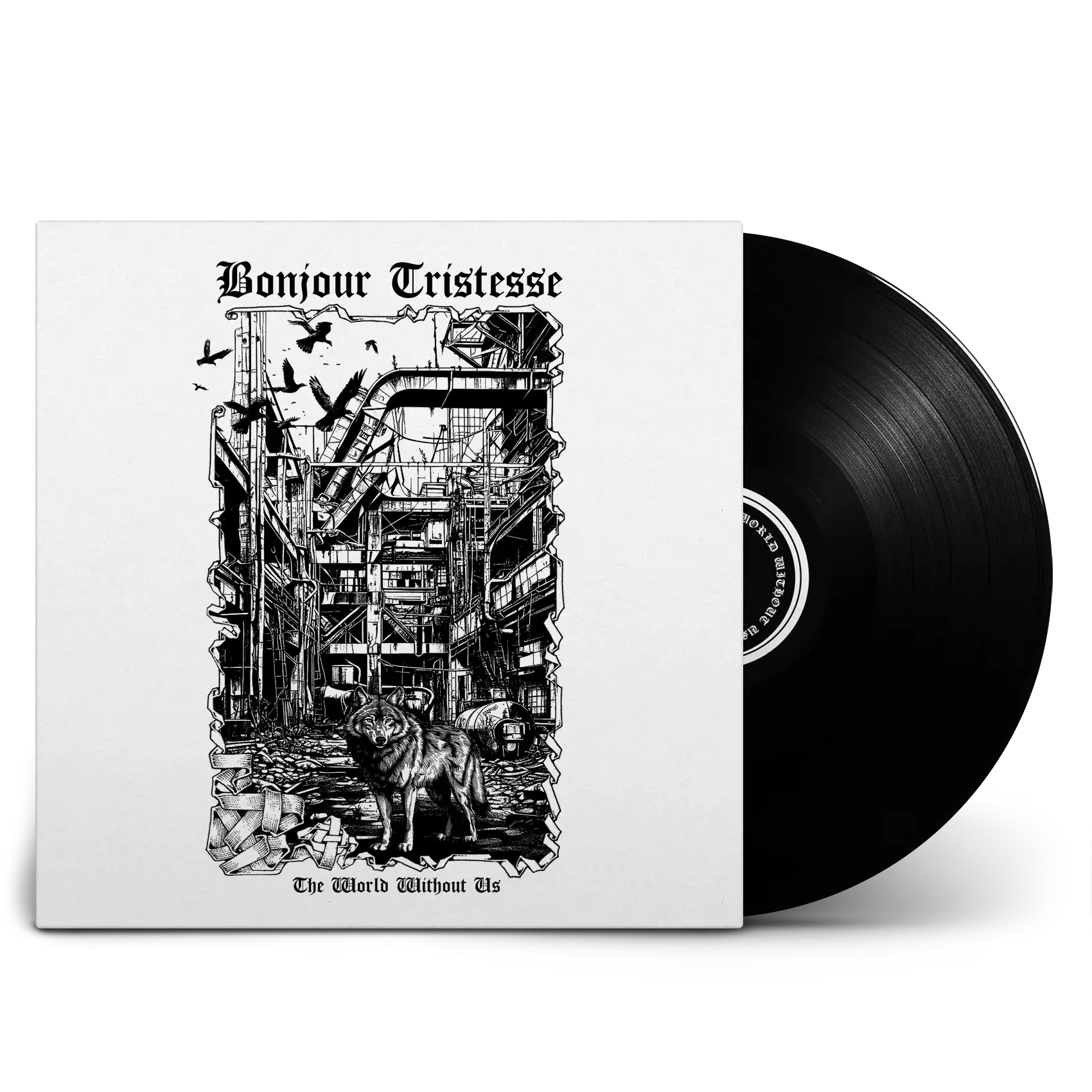 BONJOUR TRISTESSE - The World Without Us · BLACK LP