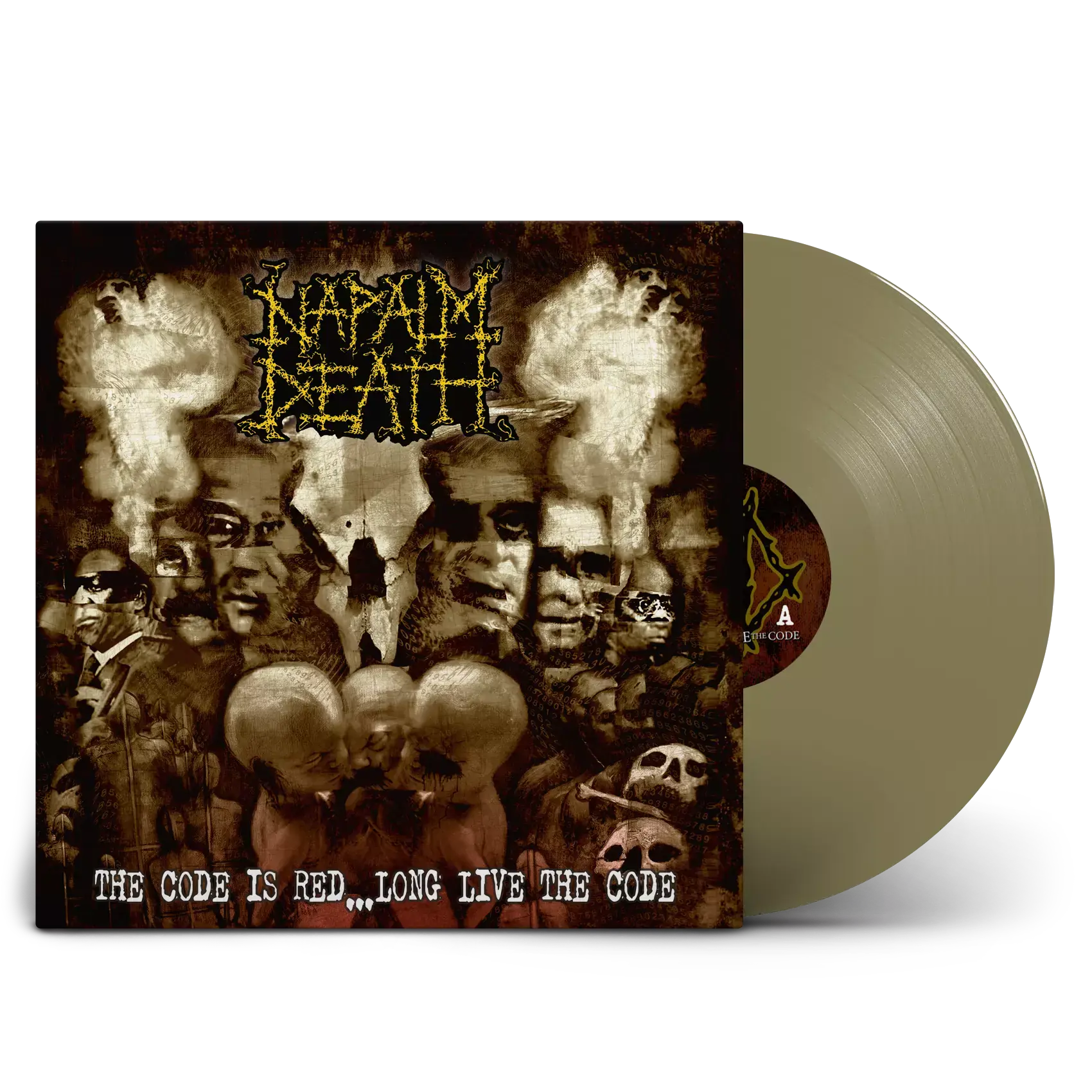 NAPALM DEATH - The Code Is Red · GOLDEN LP