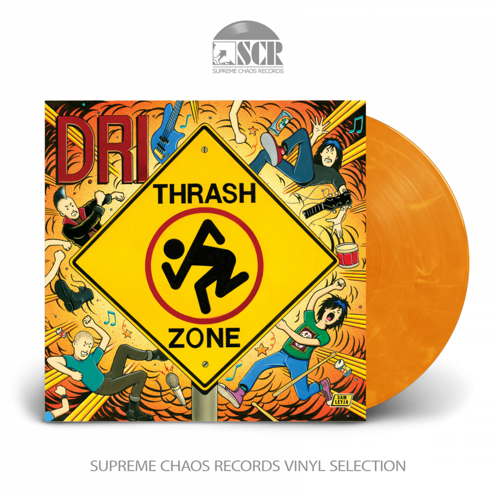 DRI - Thrash Zone · ORANGE LP DRI - Thrash Zone · ORANGE LP (Thrash Metal Vinyl)