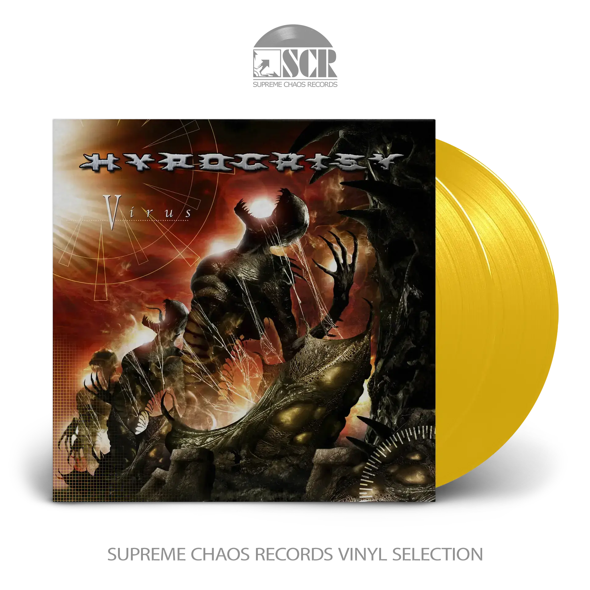 HYPOCRISY - Virus (20th Anniversary) · RED GOLD 2LP (Death Metal Vinyl)