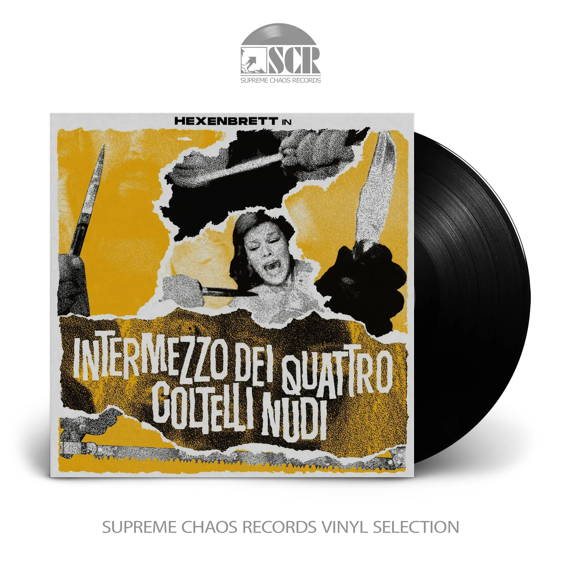 HEXENBRETT - Intermezzo dei quattro coltelli nudi · BLACK LP (Heavy Metal/Occult Rock Vinyl)