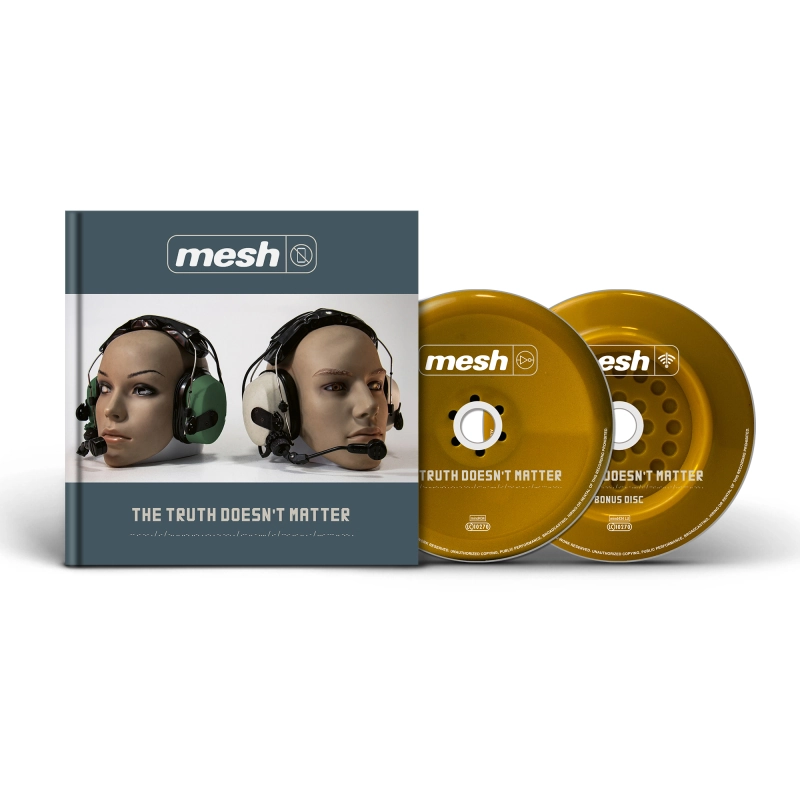 MESH · The Truth Doesn't Matter | ARTBOOK 2CD (Electronic/Synth Pop CDs)