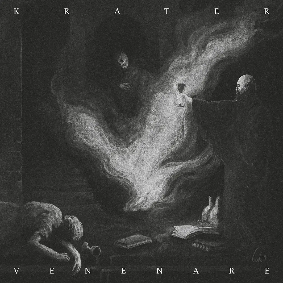 KRATER · Venenare | POISON GREEN LP · Picture 1 KRATER · Venenare | POISON GREEN LP (Black Metal Vinyl) · Picture 1