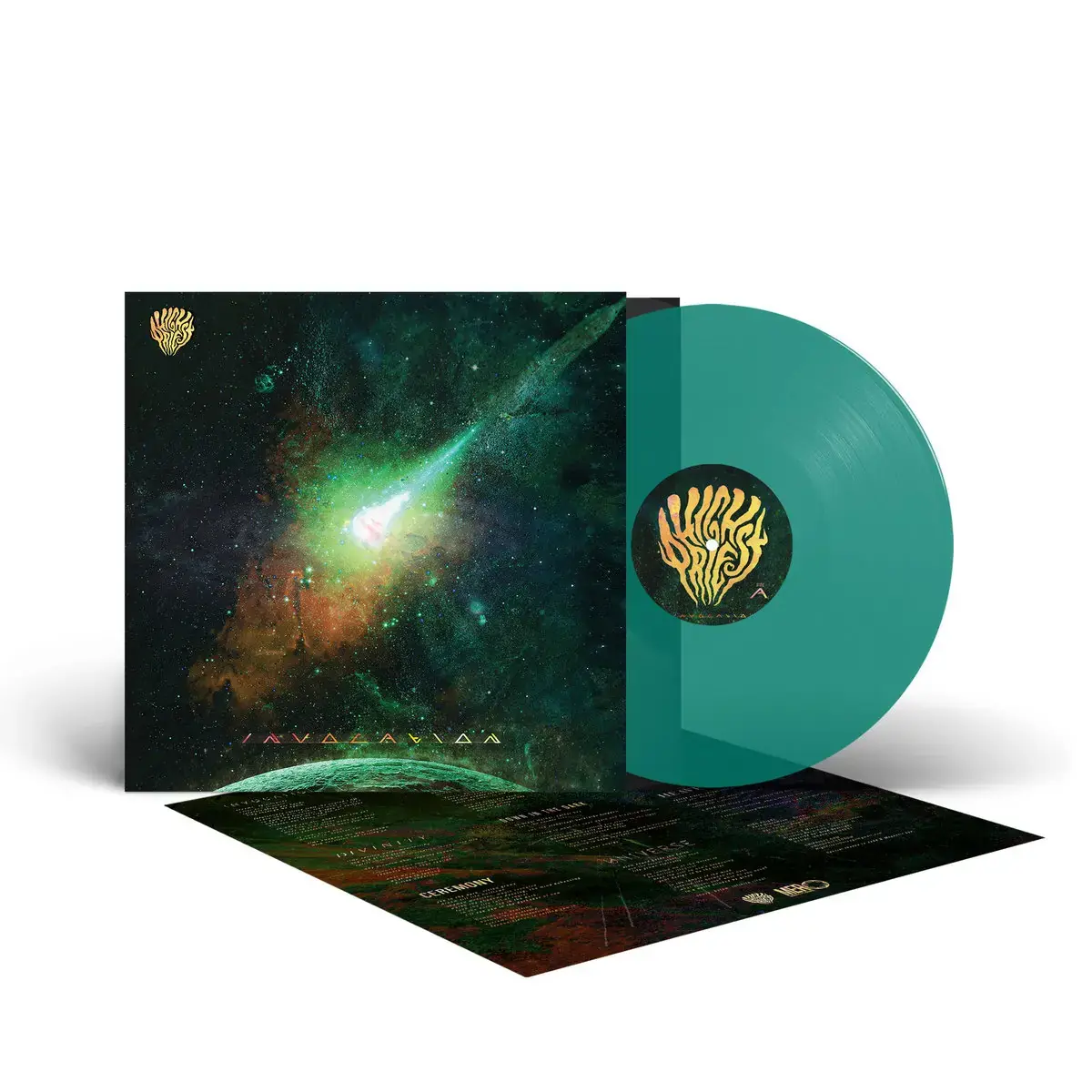 HIGH PRIEST · Invocation | TRANSLUCENT GREEN LP (Doom Metal/Stoner Rock Vinyl) · Picture 2
