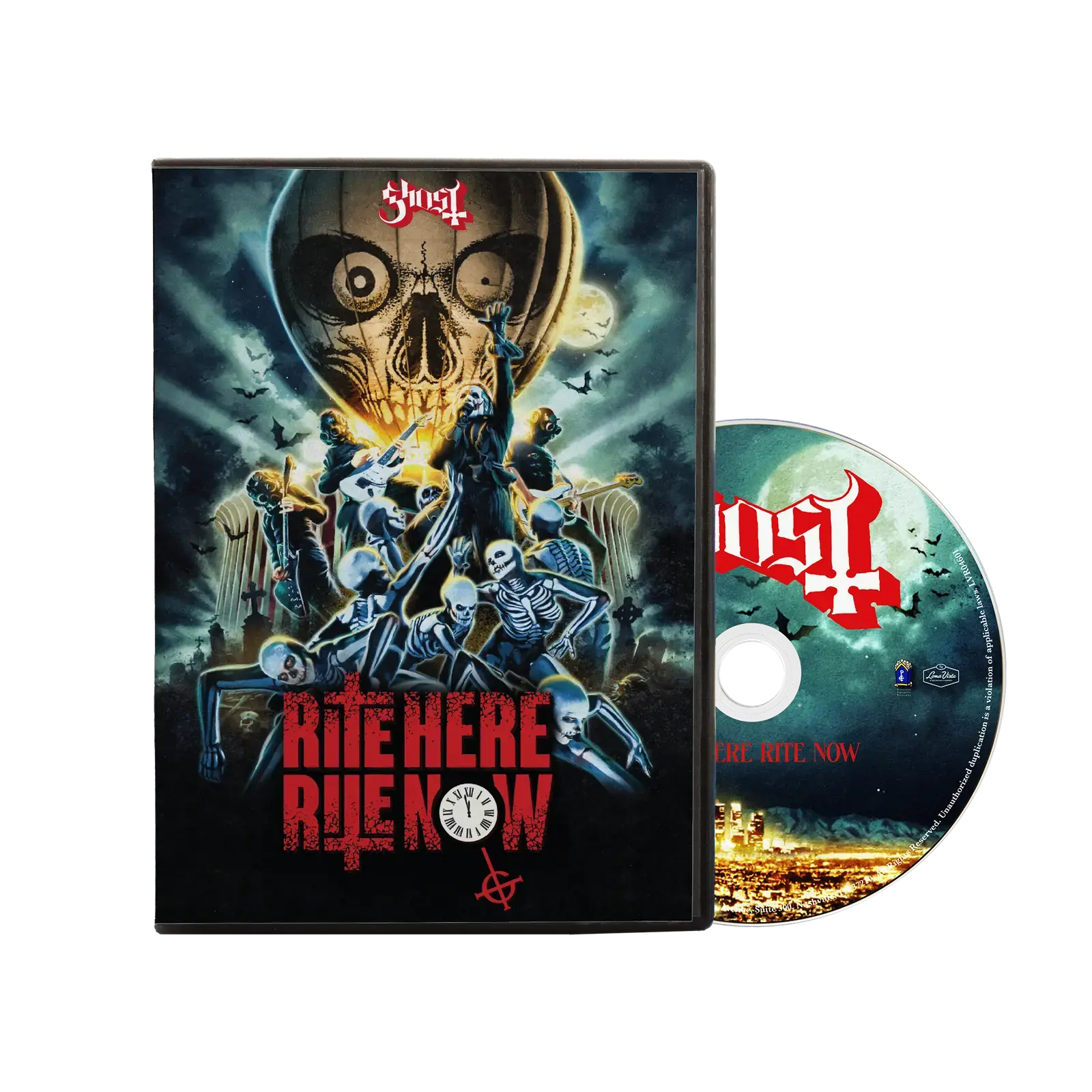 GHOST - Rite Here Rite Now (4k UHD) · BLU-RAY GHOST - Rite Here Rite Now (4k UHD) · BLU-RAY (Hardrock CDs)