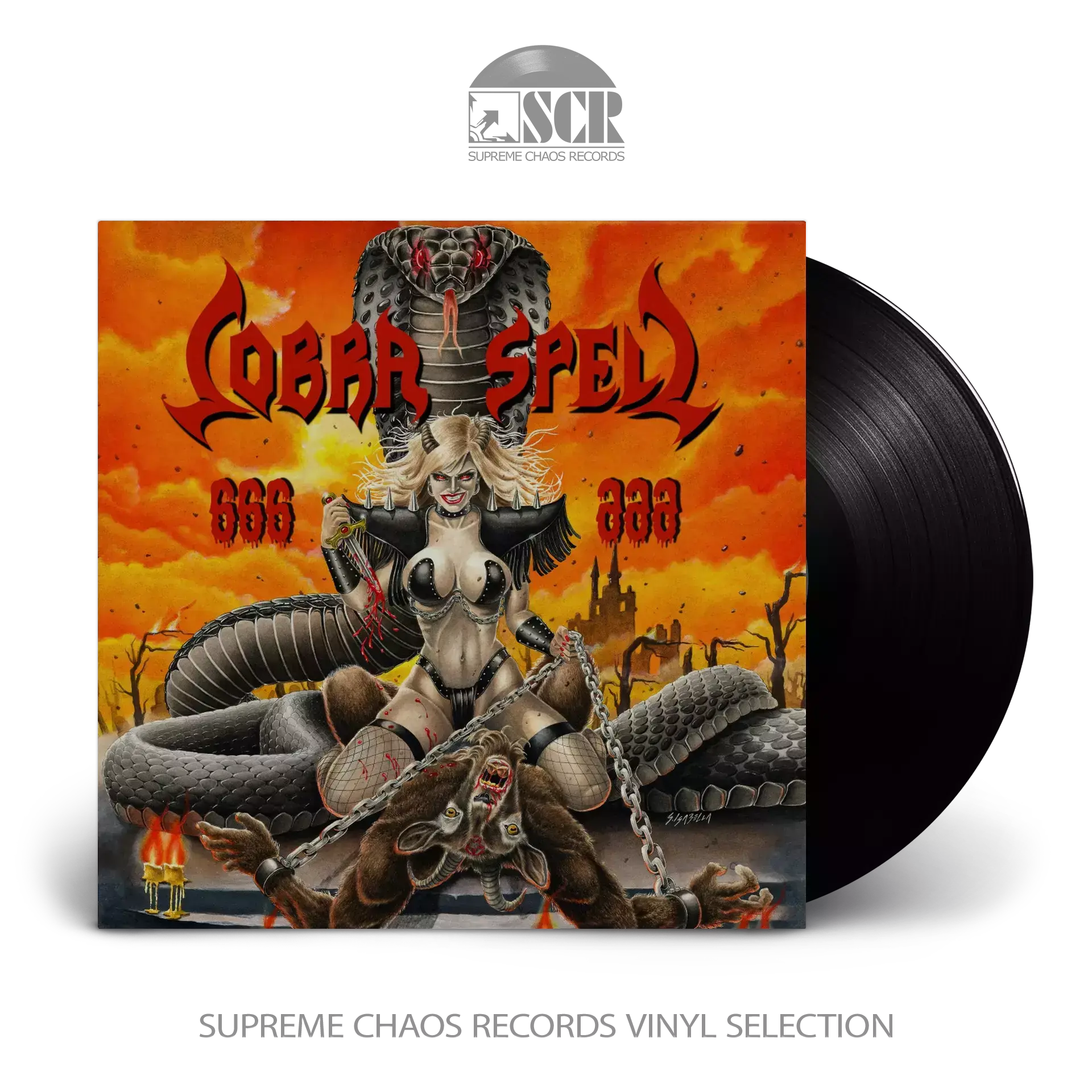 COBRA SPELL - 666 · BLACK LP