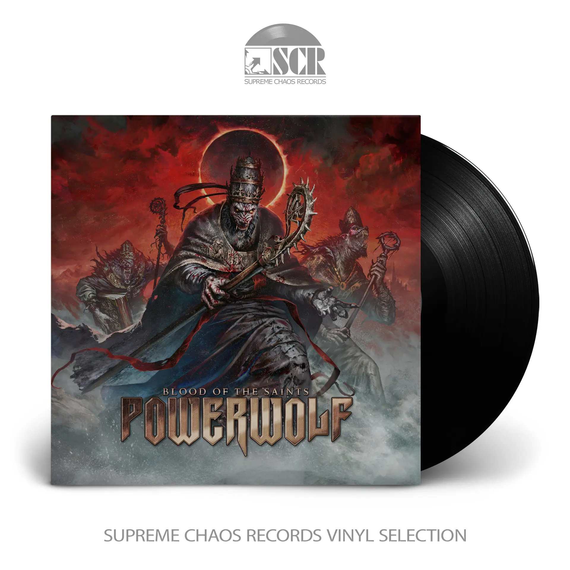 POWERWOLF - Blood Of The Saints 10th Anniversary Edition · BLACK LP POWERWOLF - Blood Of The Saints 10th Anniversary Edition · BLACK LP (Heavy Metal Vinyl)