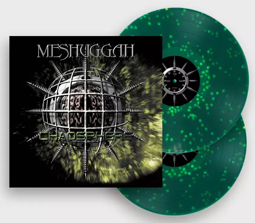 MESHUGGAH - Chaosphere (25th Anniversary Edition) · GREEN/YELLOW SPLATTER DLP