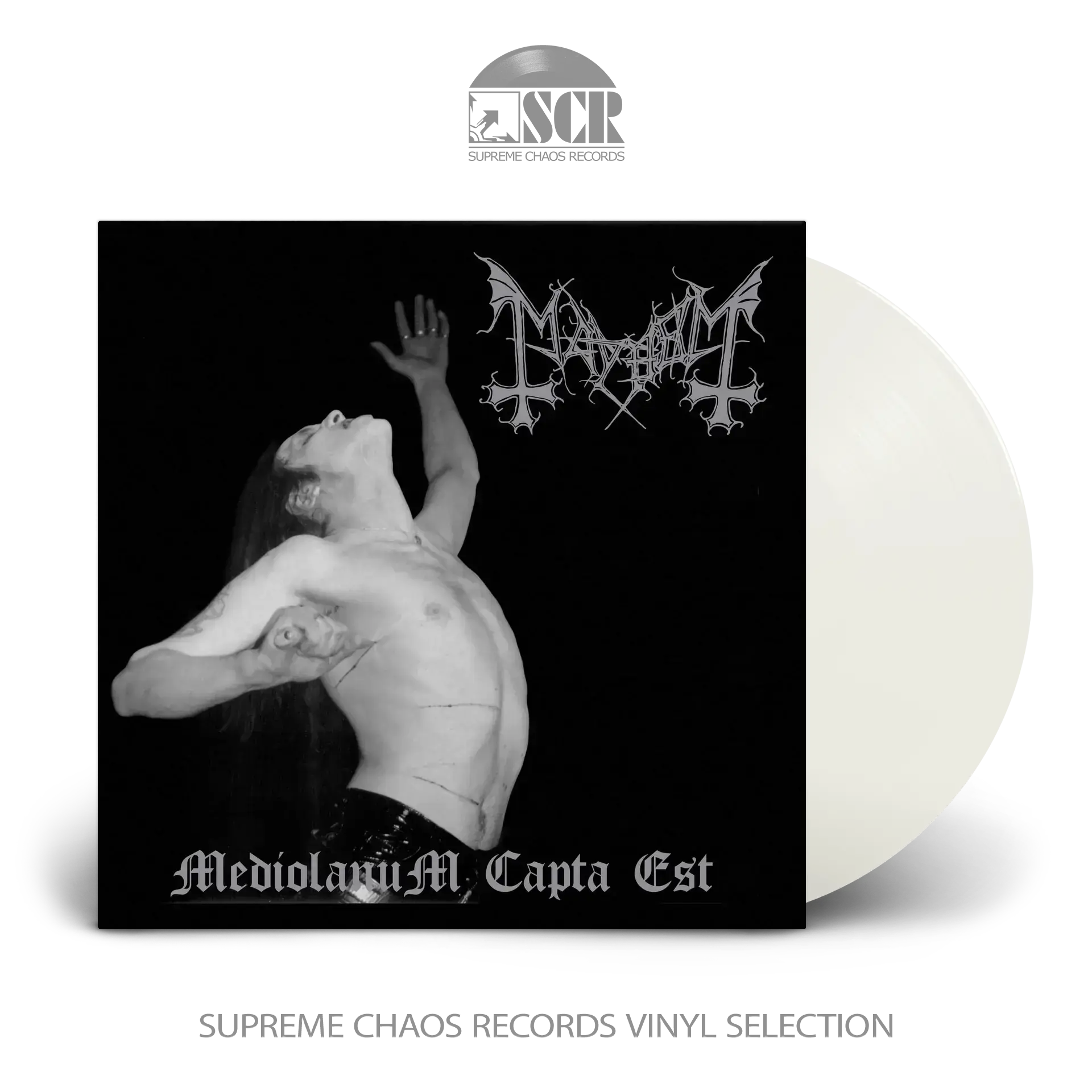 MAYHEM · Mediolanum Capta Est | CLEAR LP (Black Metal Vinyl)