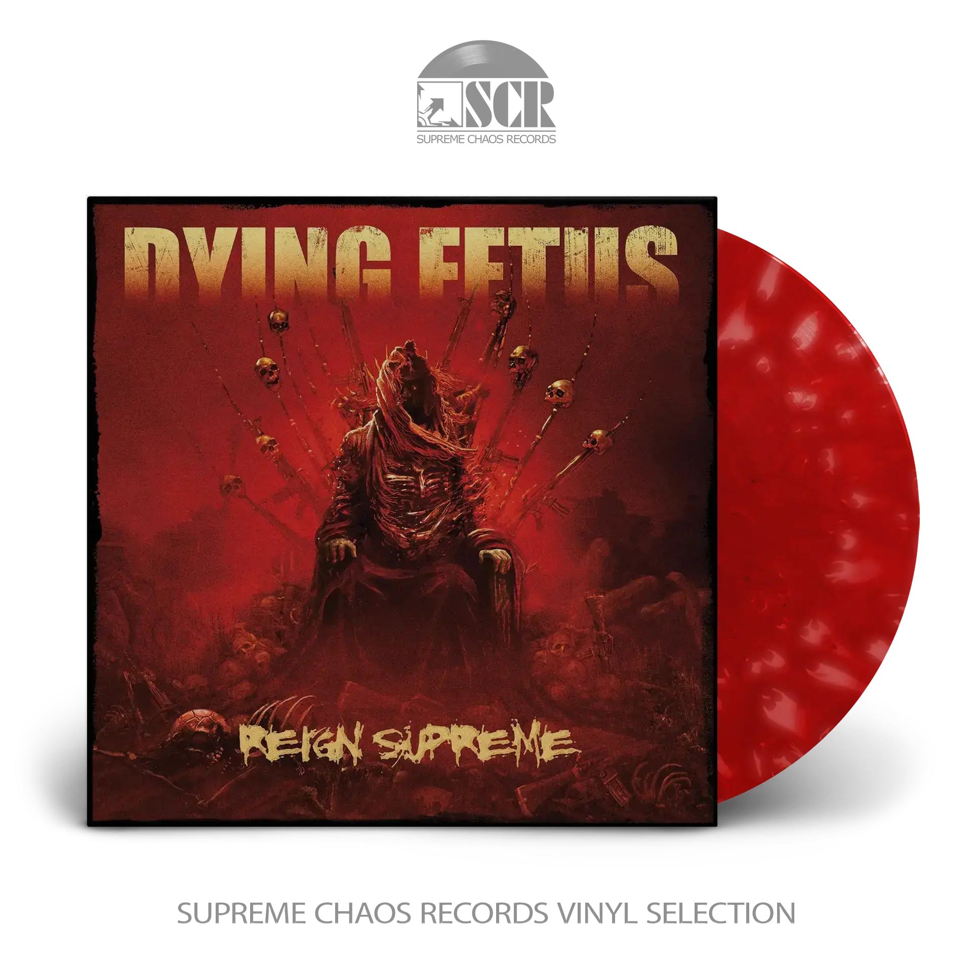 DYING FETUS · Reign Supreme | BLOODY RED LP DYING FETUS · Reign Supreme | BLOODY RED LP (Death Metal Vinyl)