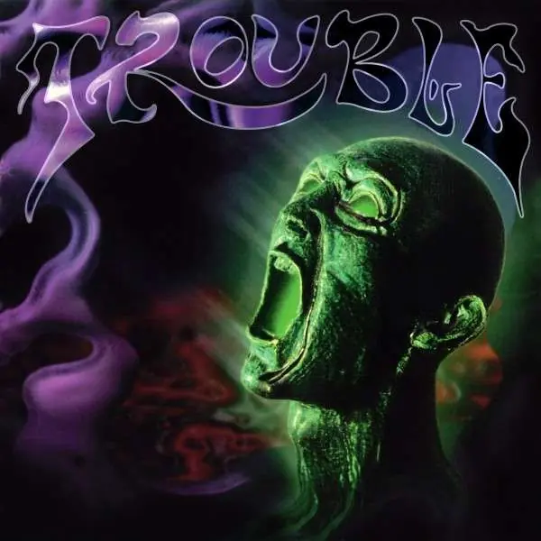 TROUBLE - Plastic Green Head · PURLE LP 1