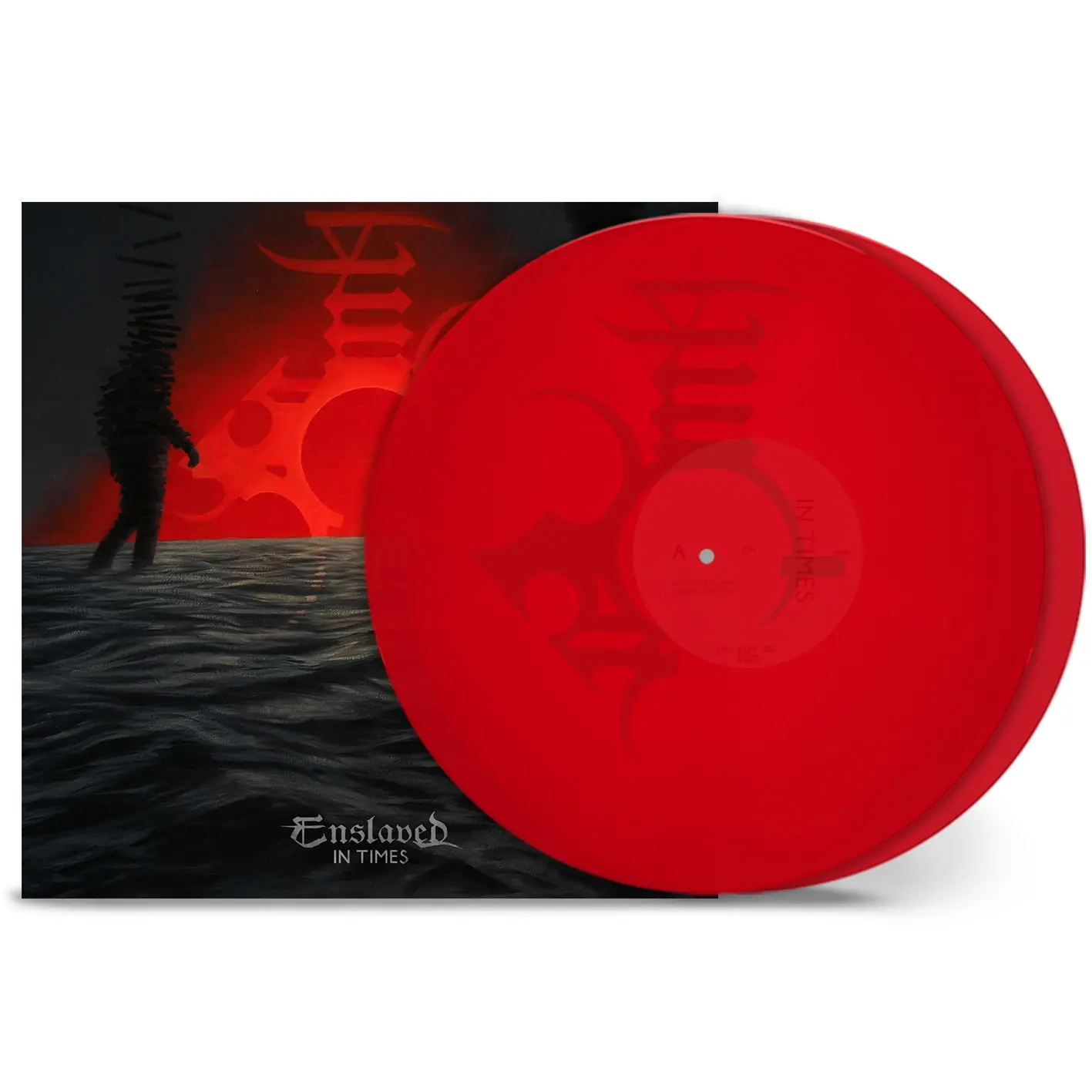 ENSLAVED · In Times | TRANSPARENT RED DLP ENSLAVED · In Times | TRANSPARENT RED DLP (Viking Metal Vinyl)