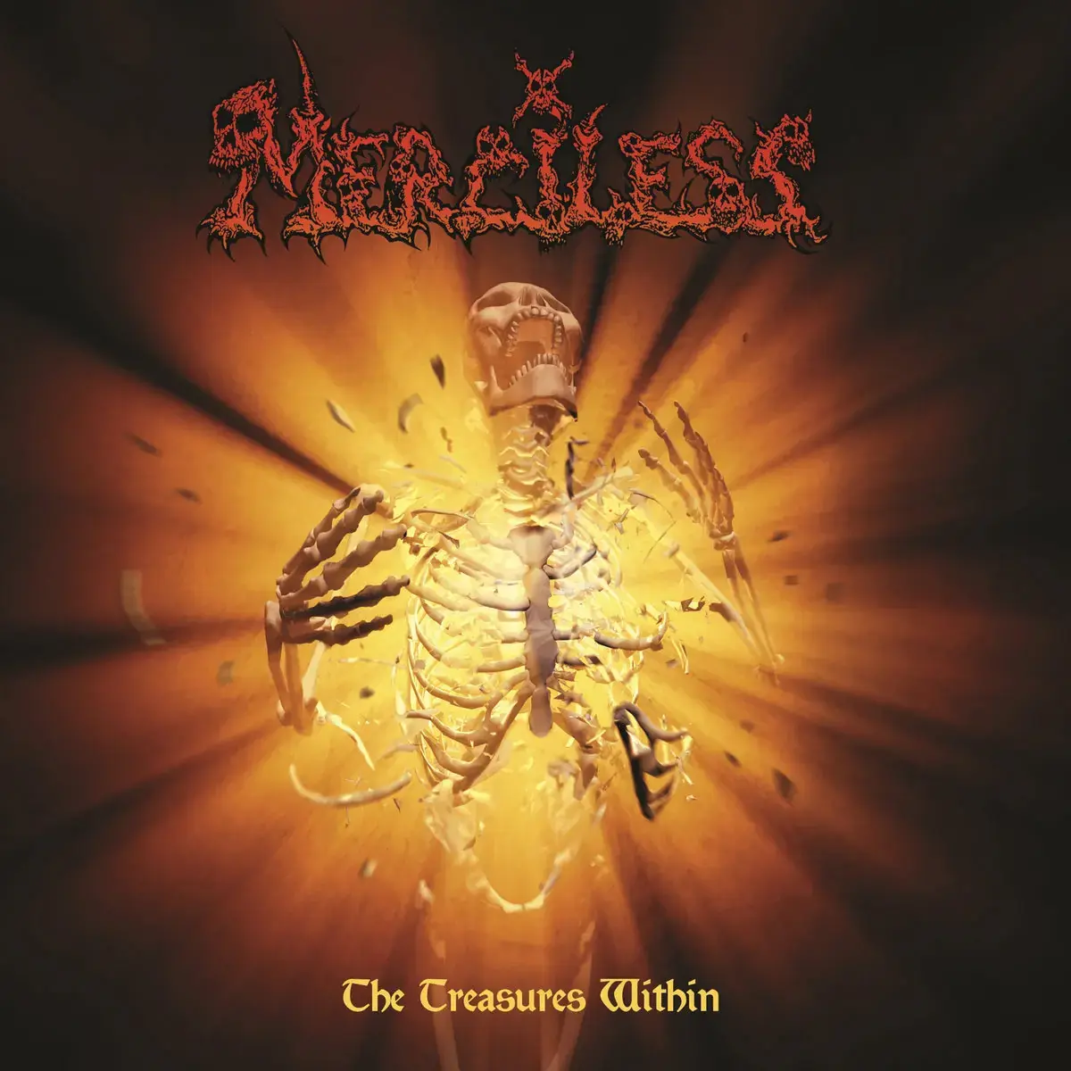 MERCILESS - The Treasures Within · BLACK LP (Death Metal Vinyl) · Picture 1