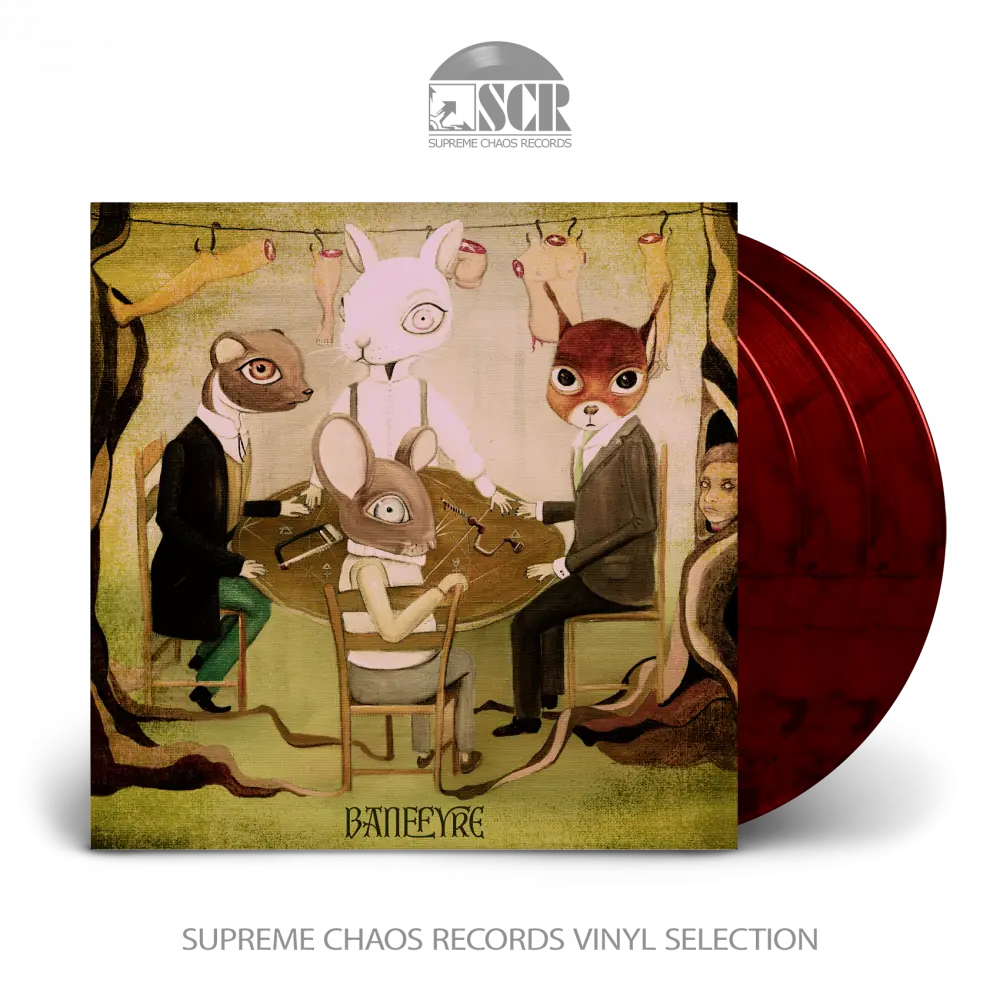 CRIPPLED BLACK PHOENIX · Banefyre | RED/BLACK 3LP CRIPPLED BLACK PHOENIX · Banefyre | RED/BLACK 3LP (Progressive Rock Vinyl)