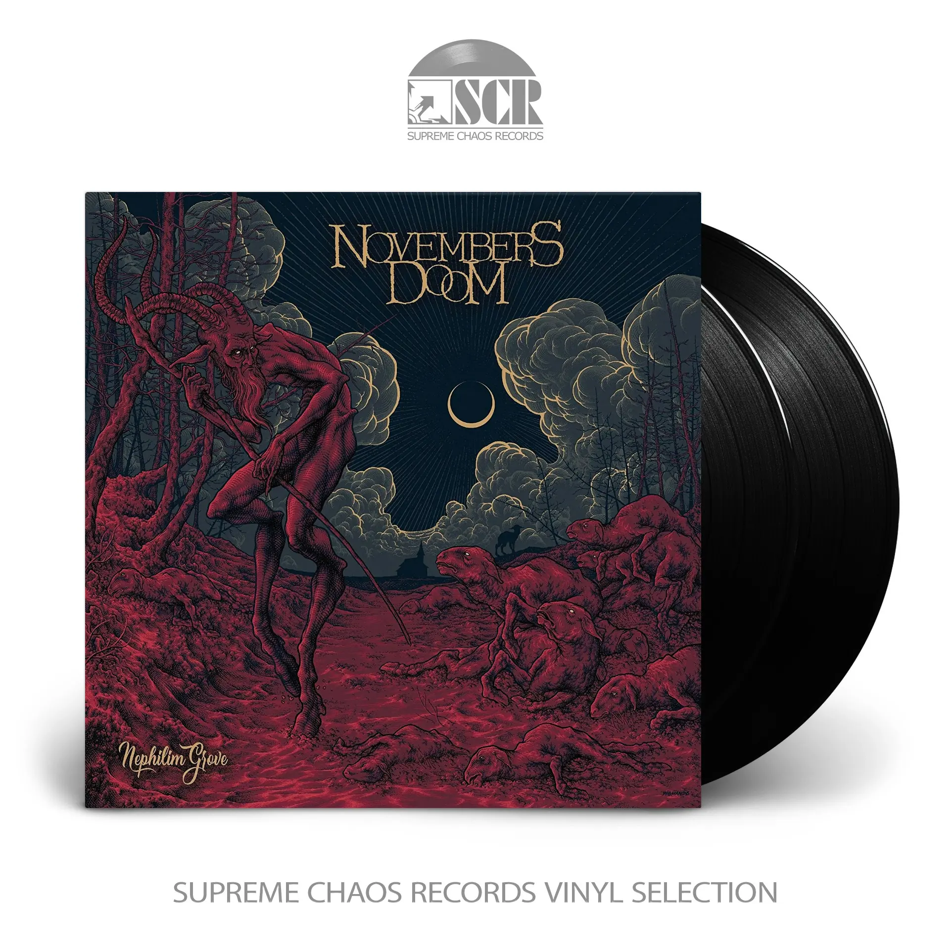NOVEMBERS DOOM · Nephilim Grove | BLACK DLP NOVEMBERS DOOM · Nephilim Grove | BLACK DLP (Doom Metal Vinyl)