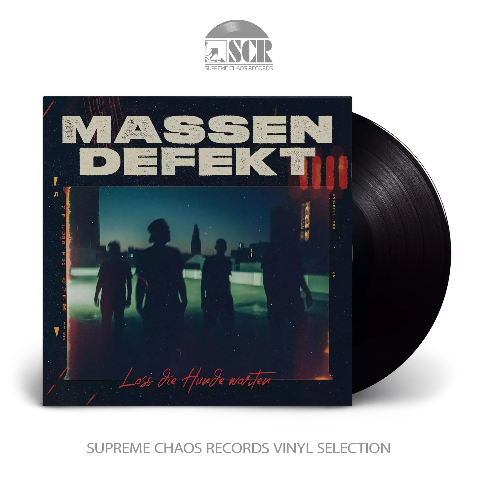 MASSENDEFEKT · Lass die Hunde warten | BLACK LP (Rock Vinyl)