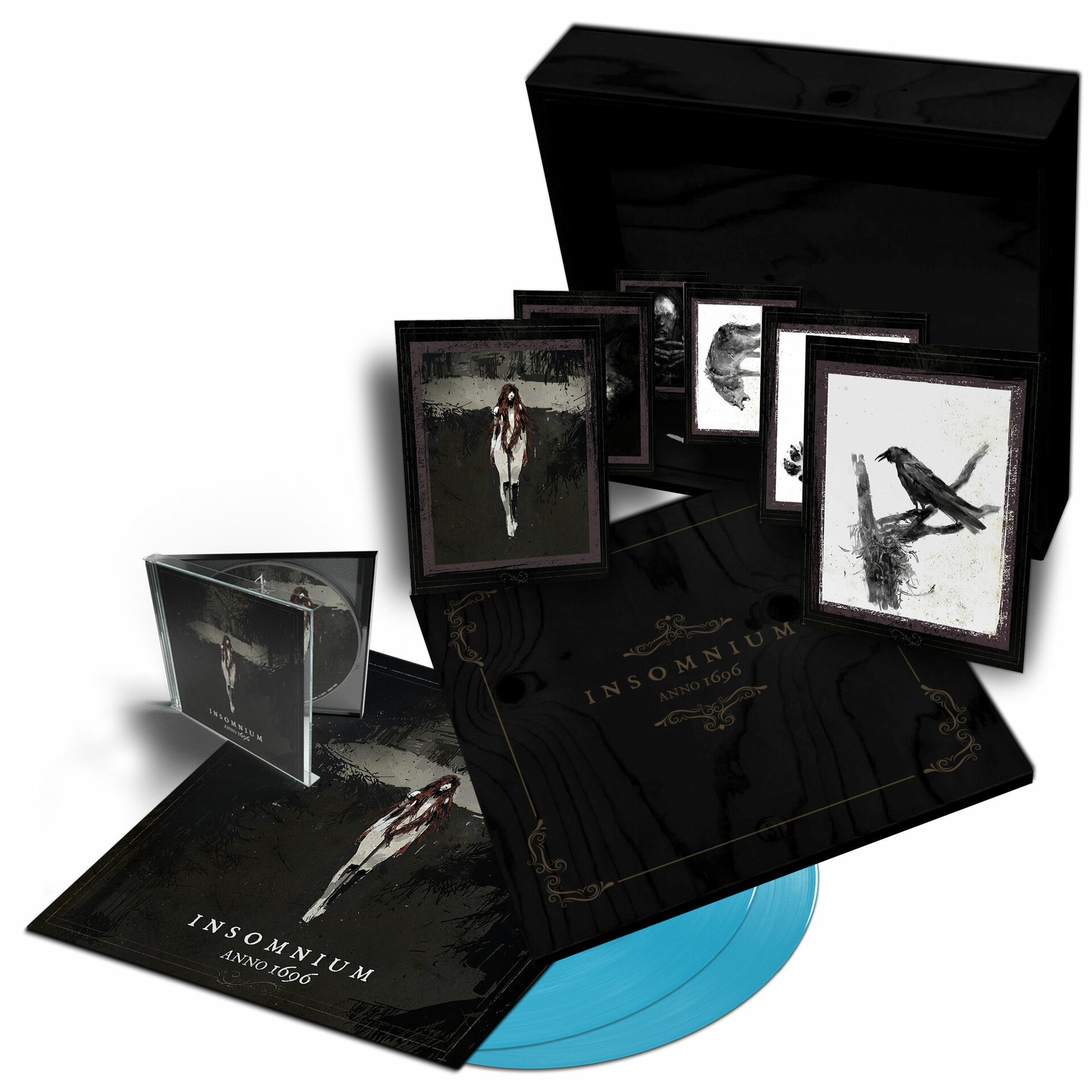 INSOMNIUM - Anno 1696 · WOODEN BOXSET LPBOX INSOMNIUM - Anno 1696 · WOODEN BOXSET LPBOX (Melodic Death Metal Vinyl)