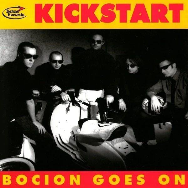 KICKSTART · Bocion Goes On | BLACK 7" EP (Rock Vinyl) · Picture 1
