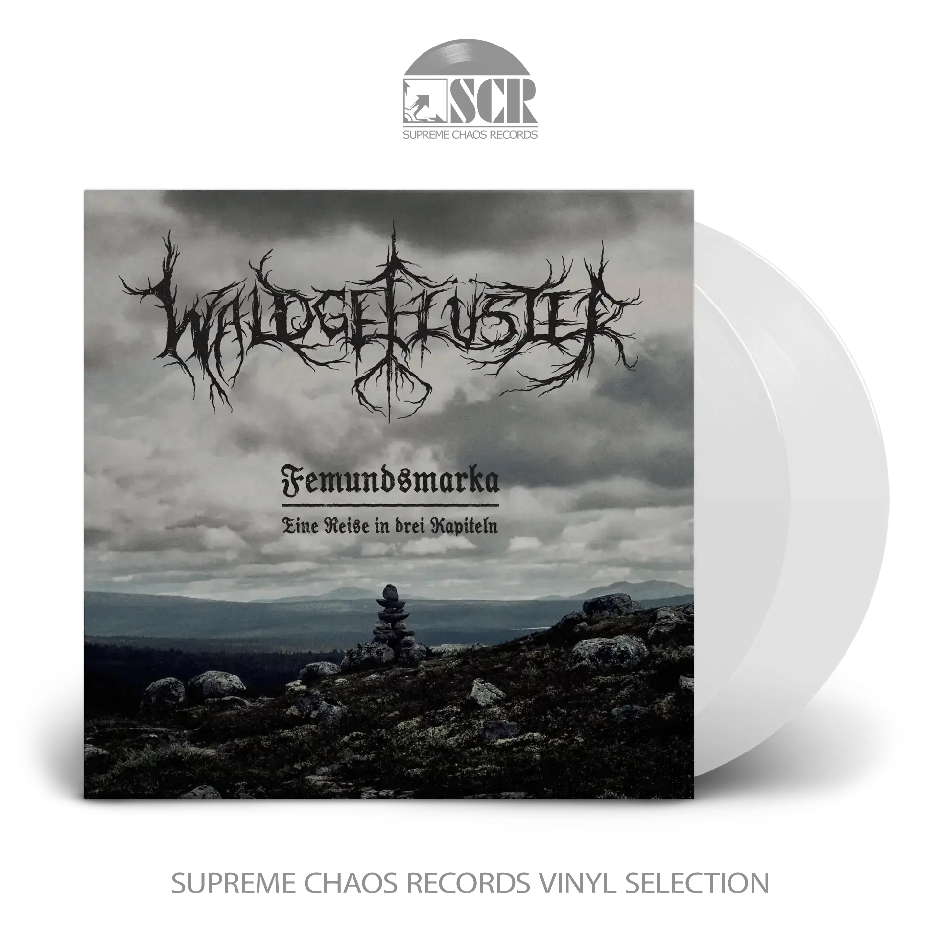 WALDGEFLÜSTER - Femundsmarka · CLEAR 2LP WALDGEFLÜSTER - Femundsmarka · CLEAR 2LP (Black Metal Vinyl)