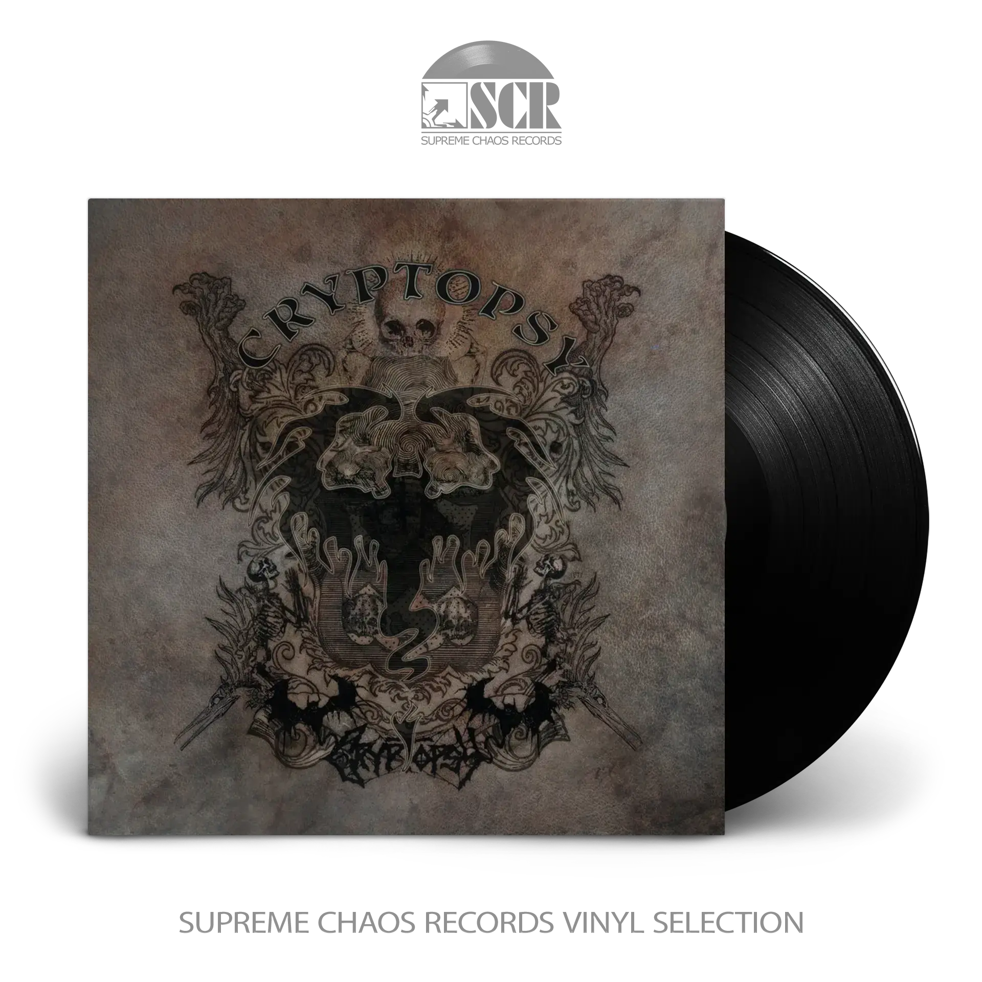 CRYPTOPSY · Cryptopsy | BLACK LP CRYPTOPSY · Cryptopsy | BLACK LP (Technical Death Metal Vinyl)