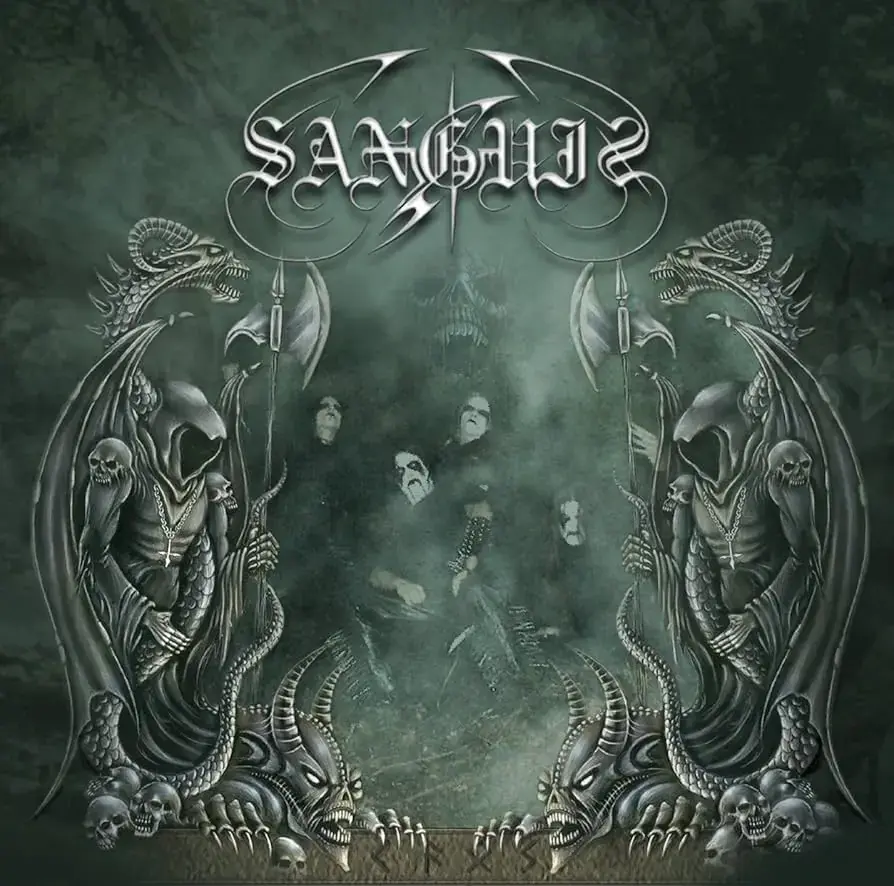 SANGUIS - Chaosgate Guardians · BLACK LP · Picture 1 SANGUIS - Chaosgate Guardians · BLACK LP (Black Metal Vinyl) · Picture 1