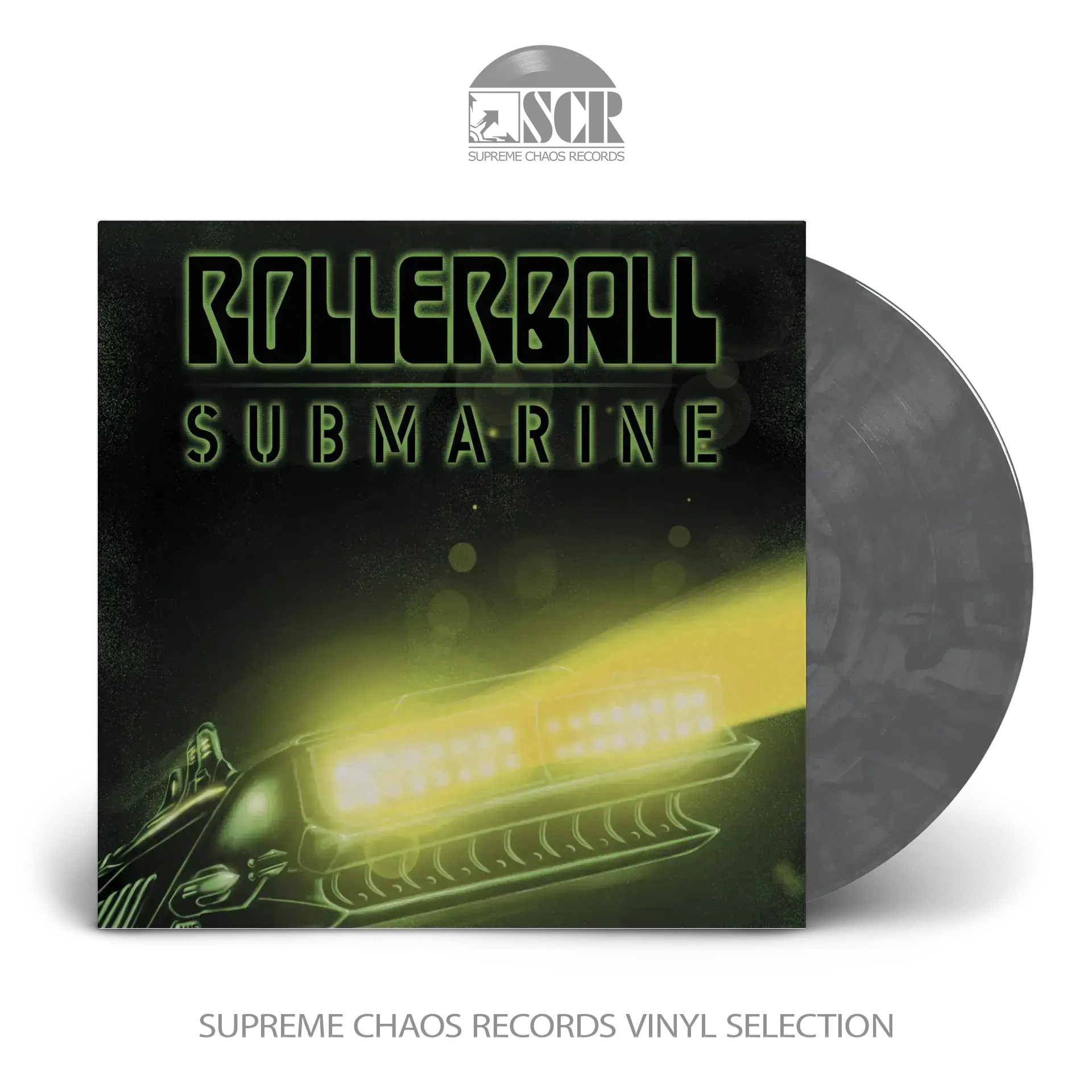 ROLLERBALL · Submarine: Beneath The Desert Floor Chapter 9 | GRAPHITE MARBLED LP (Stoner Rock Vinyl)