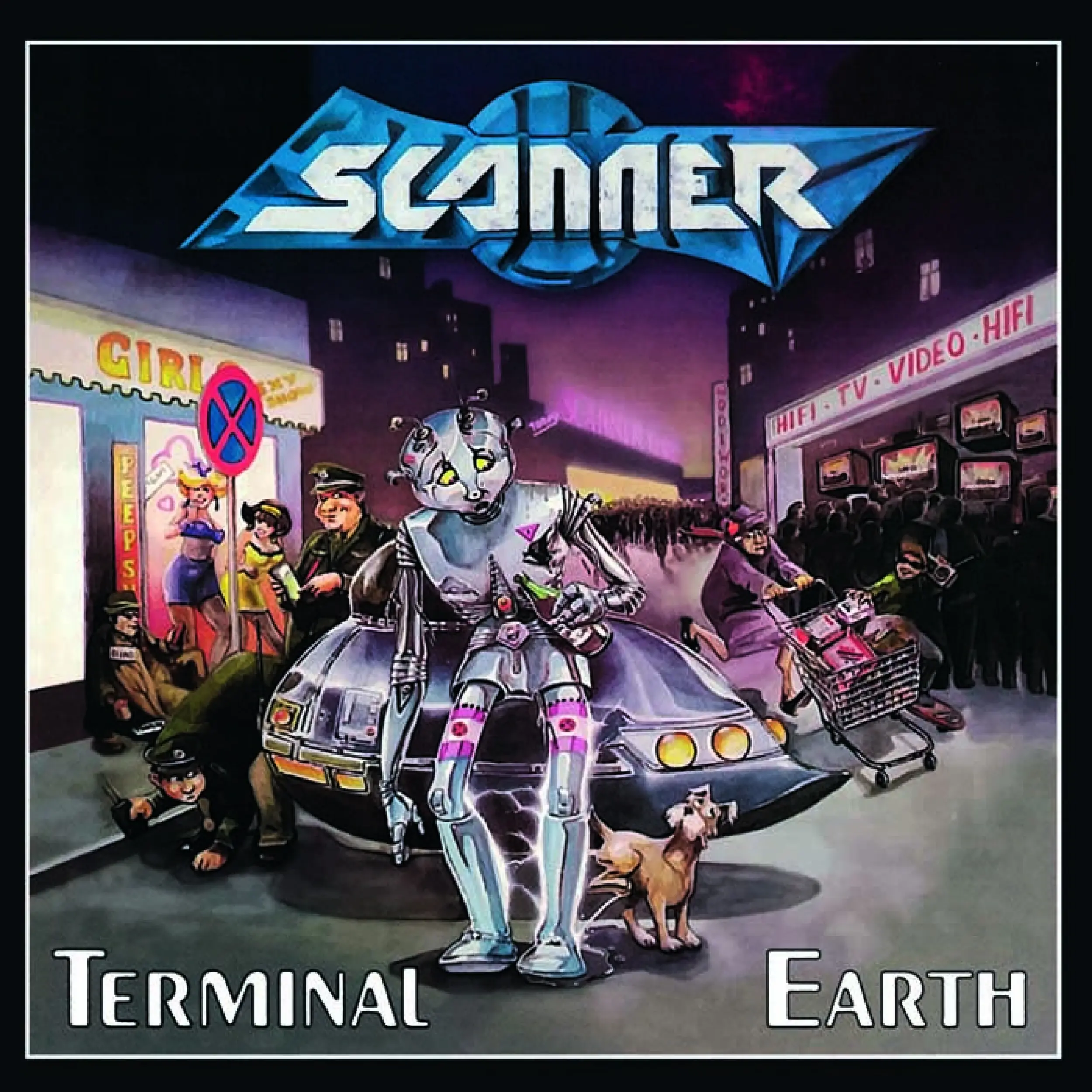 SCANNER · Terminal Earth | BLUE TRANSPARENT LP · Picture 1 SCANNER · Terminal Earth | BLUE TRANSPARENT LP (Power Metal Vinyl) · Picture 1
