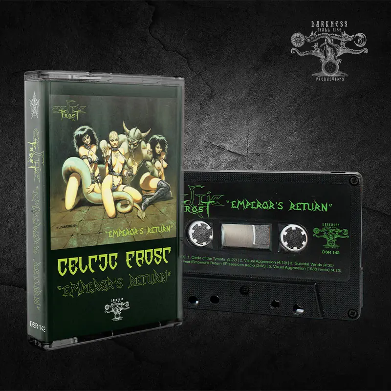 CELTIC FROST · Emperor’s Return | BLACK TAPE CELTIC FROST · Emperor’s Return | BLACK TAPE (Death Metal Tapes)
