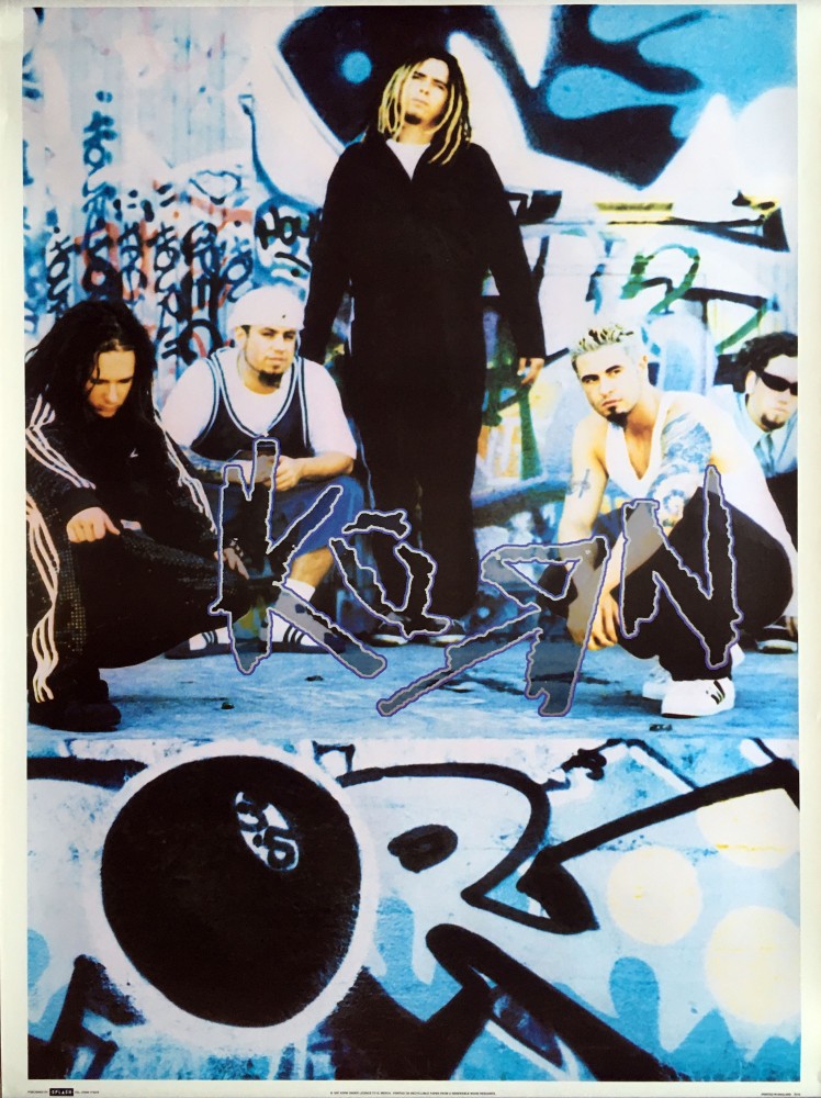KORN - Band Blue · 8418 POSTER KORN - Band Blue · 8418 POSTER (Metalcore Others)