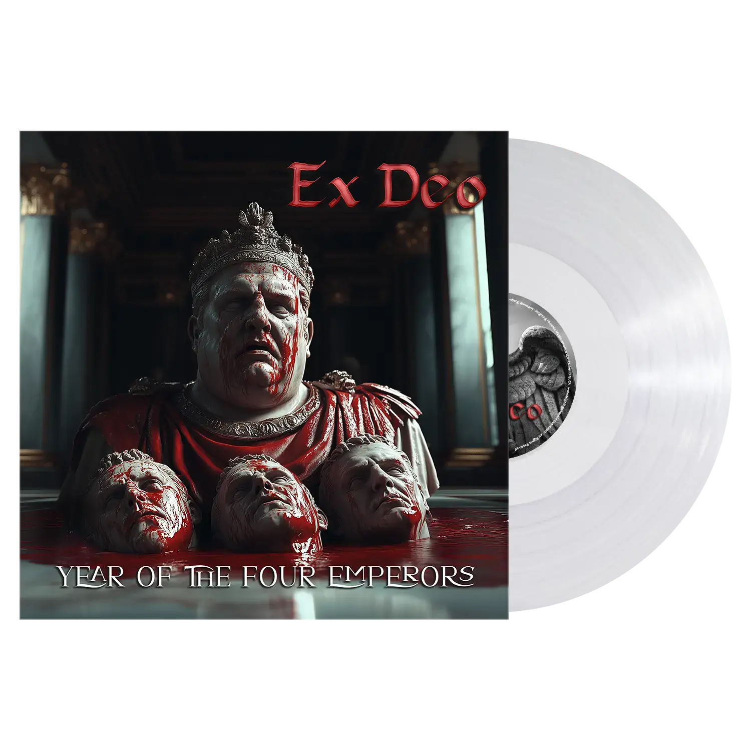 EX DEO · Year of the Four Emperors | CLEAR LP (Death Metal Vinyl)